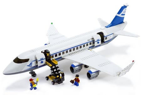 Lego City Samolot pasażerski 3181