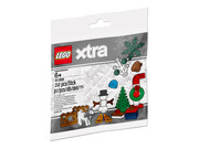 LEGO sezonowe 40368 Akcesoria świąteczne