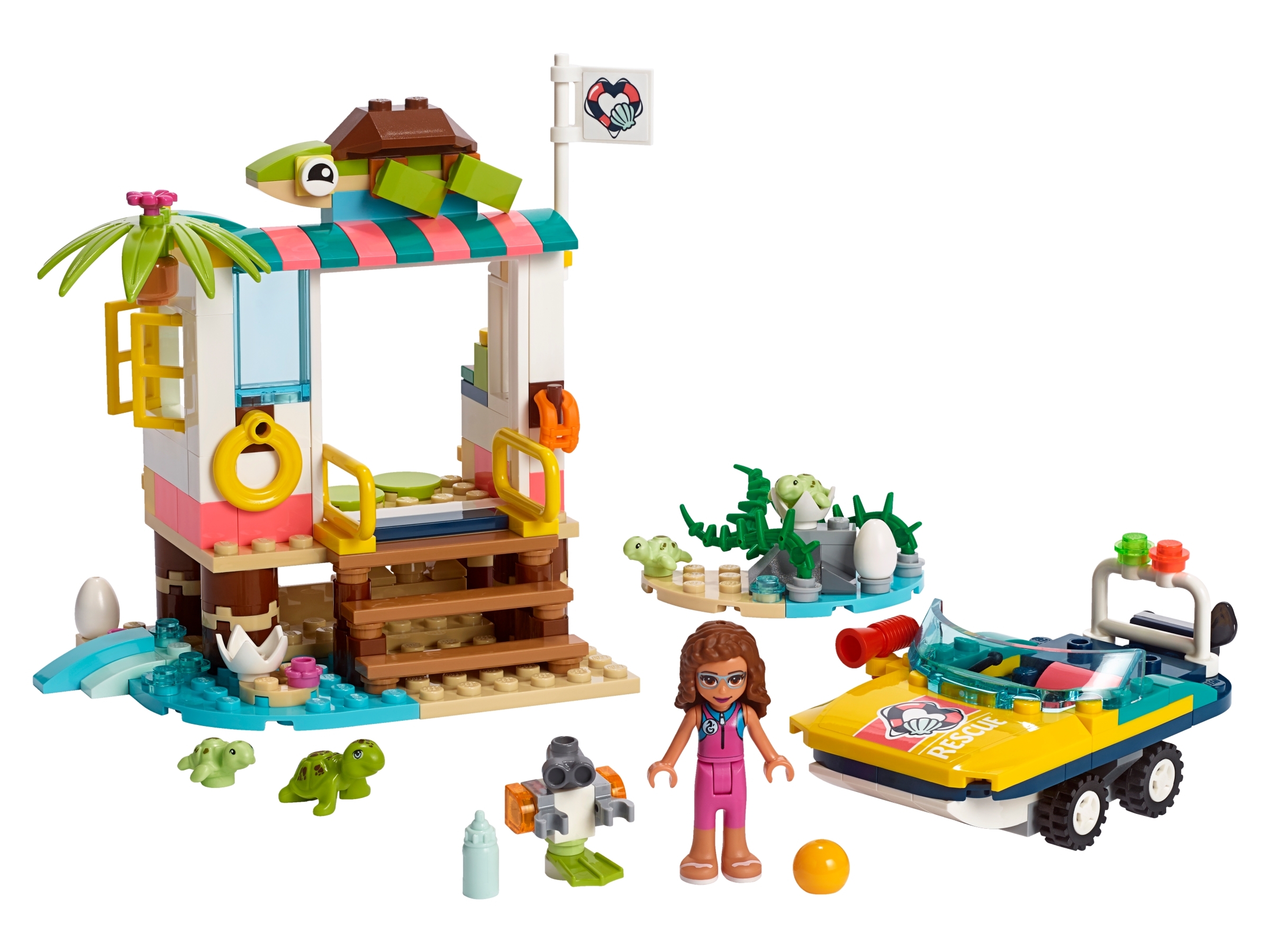 Klocki LEGO Friends - Na ratunek żółwiom (41376)