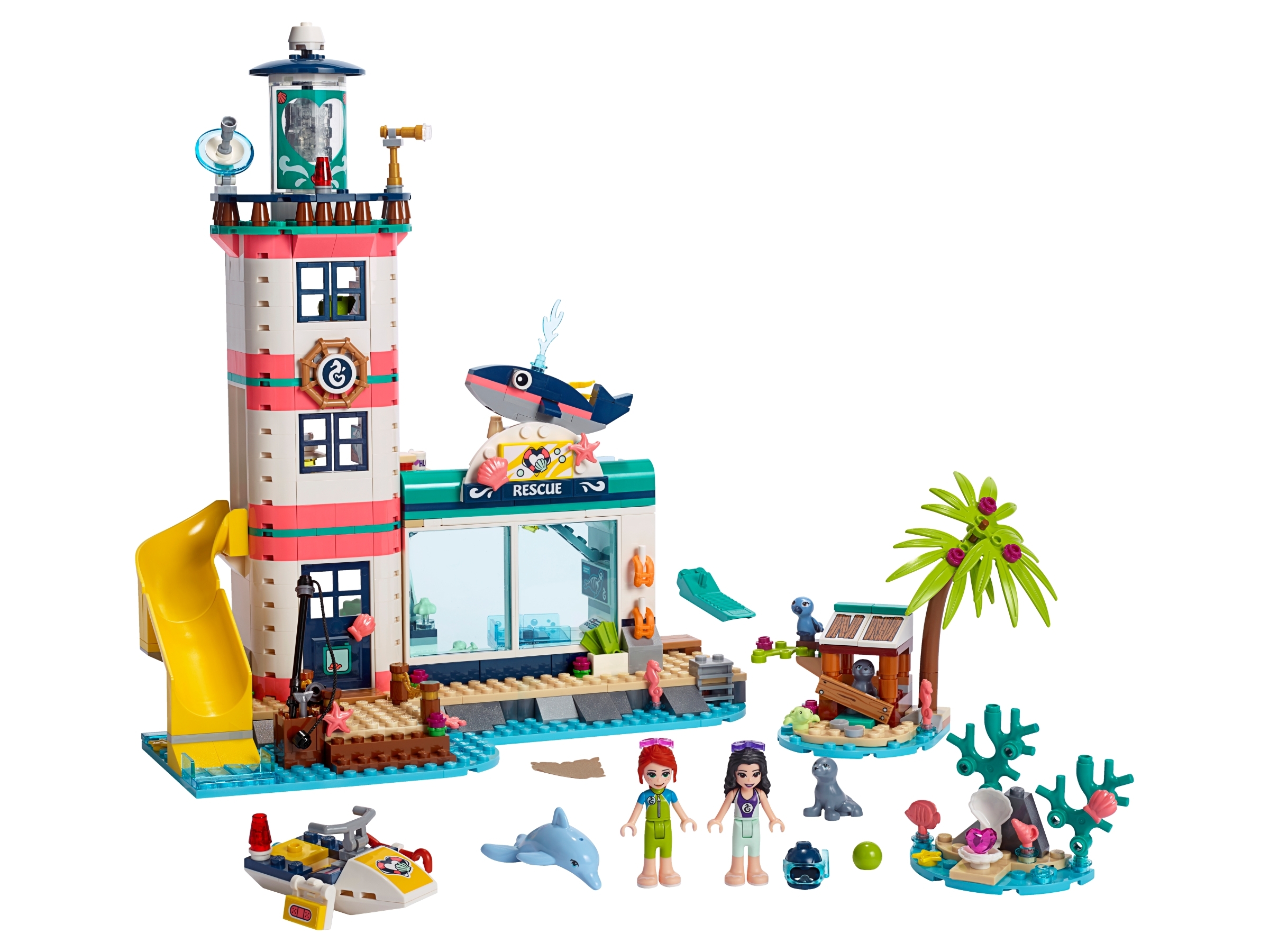 Klocki LEGO 41380 - Centrum ratunkowe w latarni morskiej