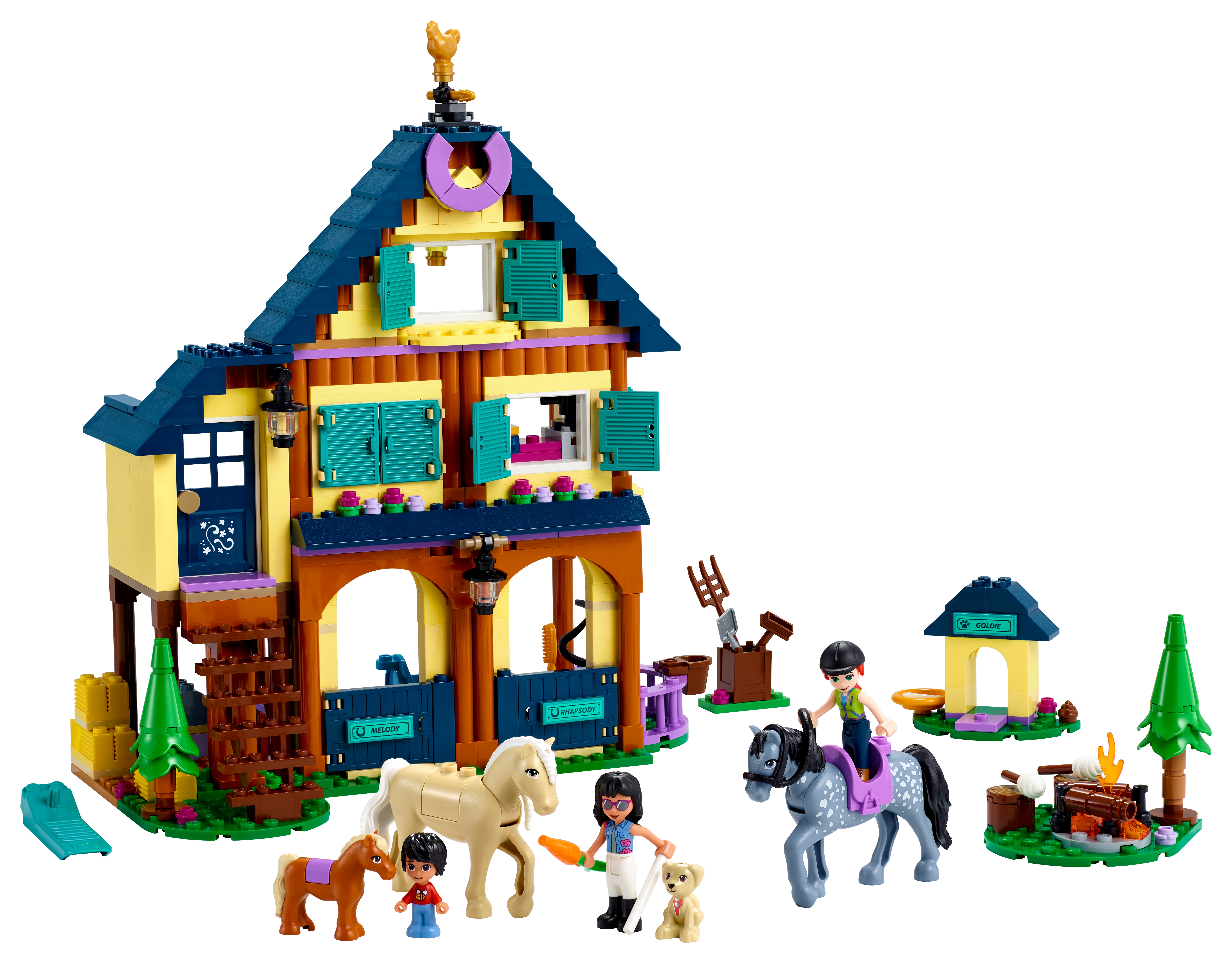 LEGO Friends 41683 - Leśne centrum jeździeckie