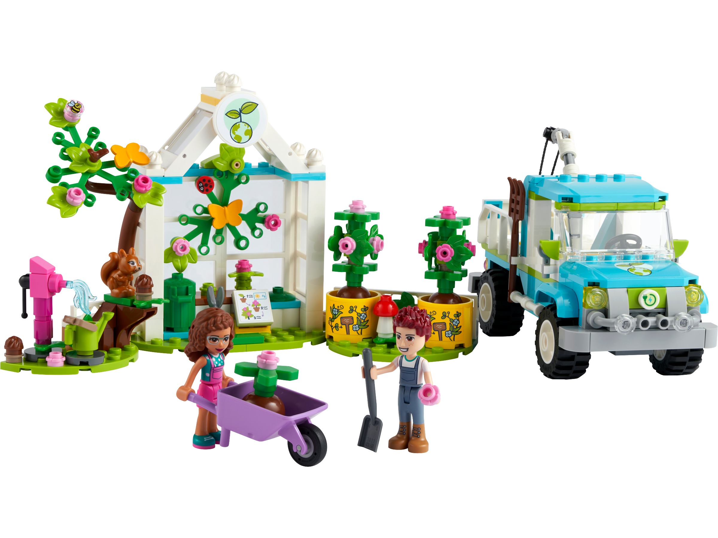 LEGO Friends 41707 - Furgonetka do sadzenia drzew