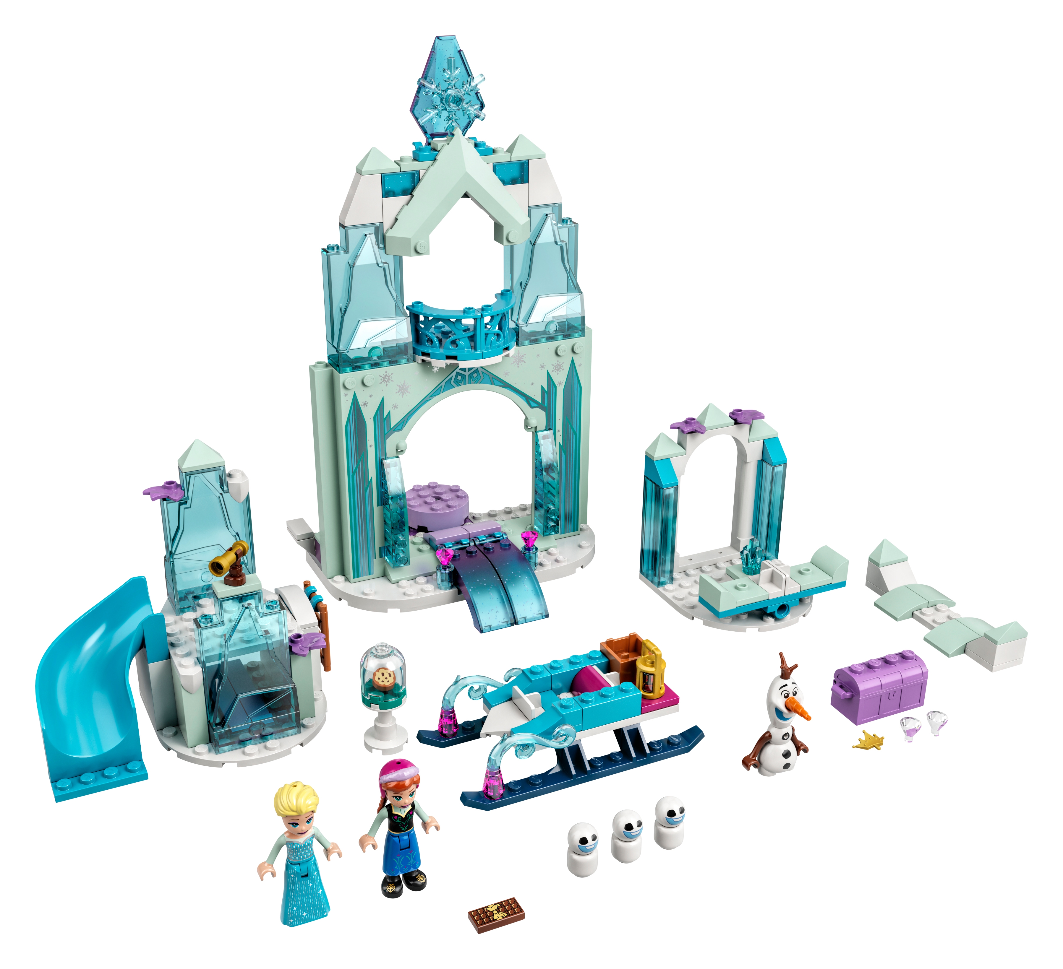 LEGO Disney 43194 - Lodowa kraina czarów Anny i Elsy