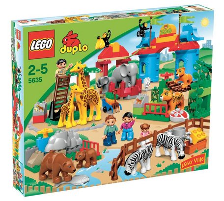 Lego Duplo Zoo Duże Zoo w mieście 5635