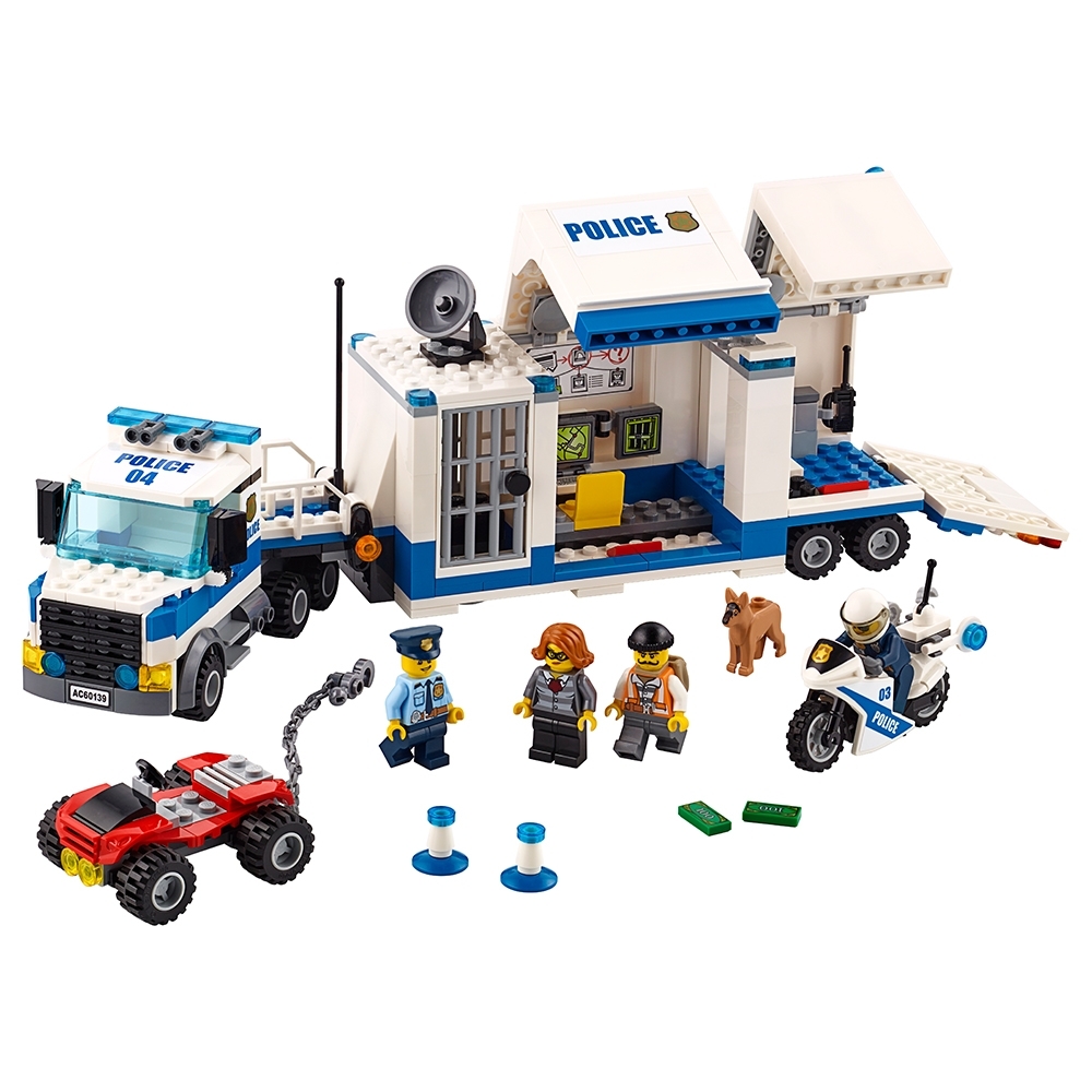 Lego City Mobilne centrum dowodzenia 60139