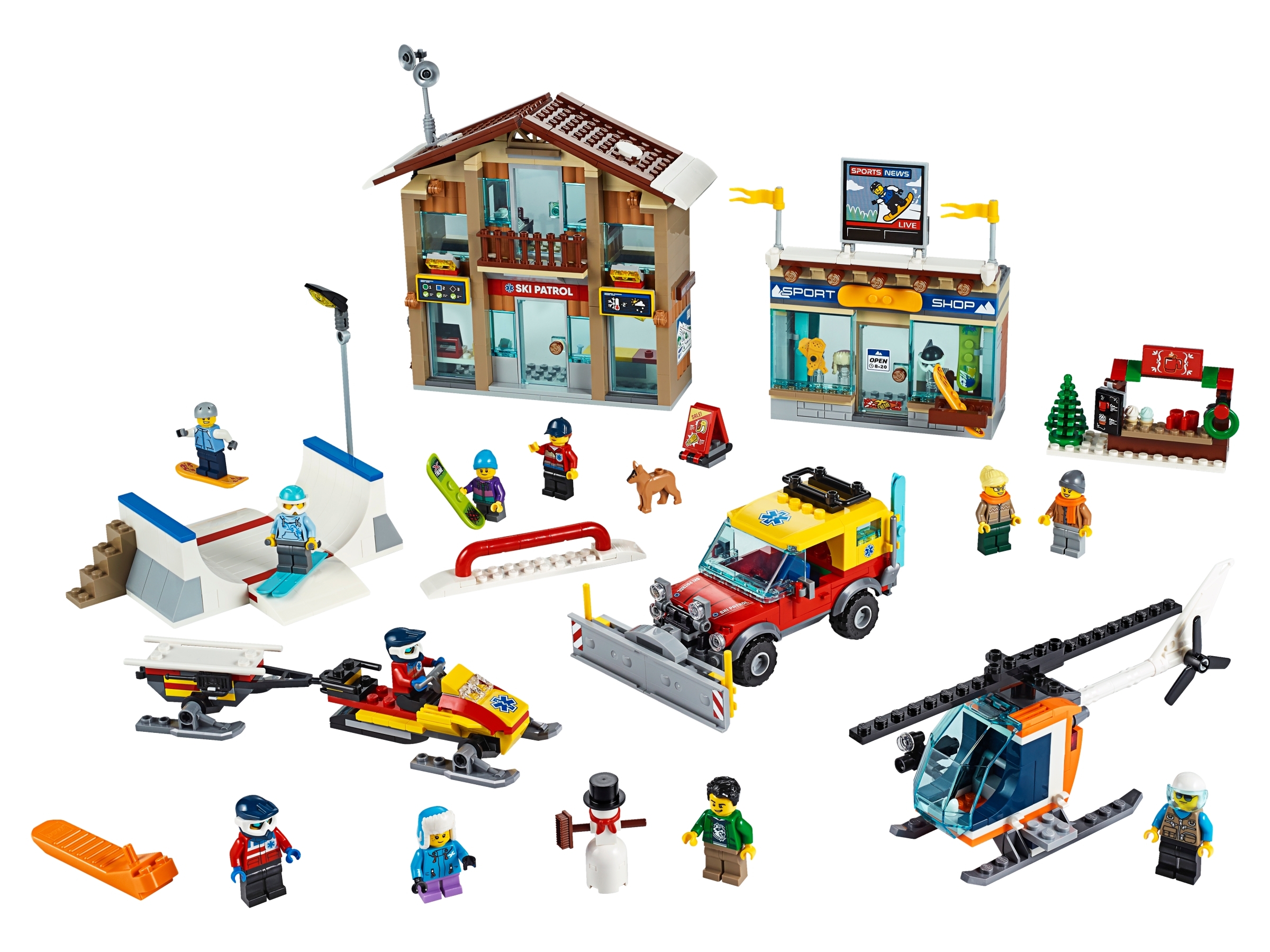 Klocki Lego City 60203, Kurort narciarski