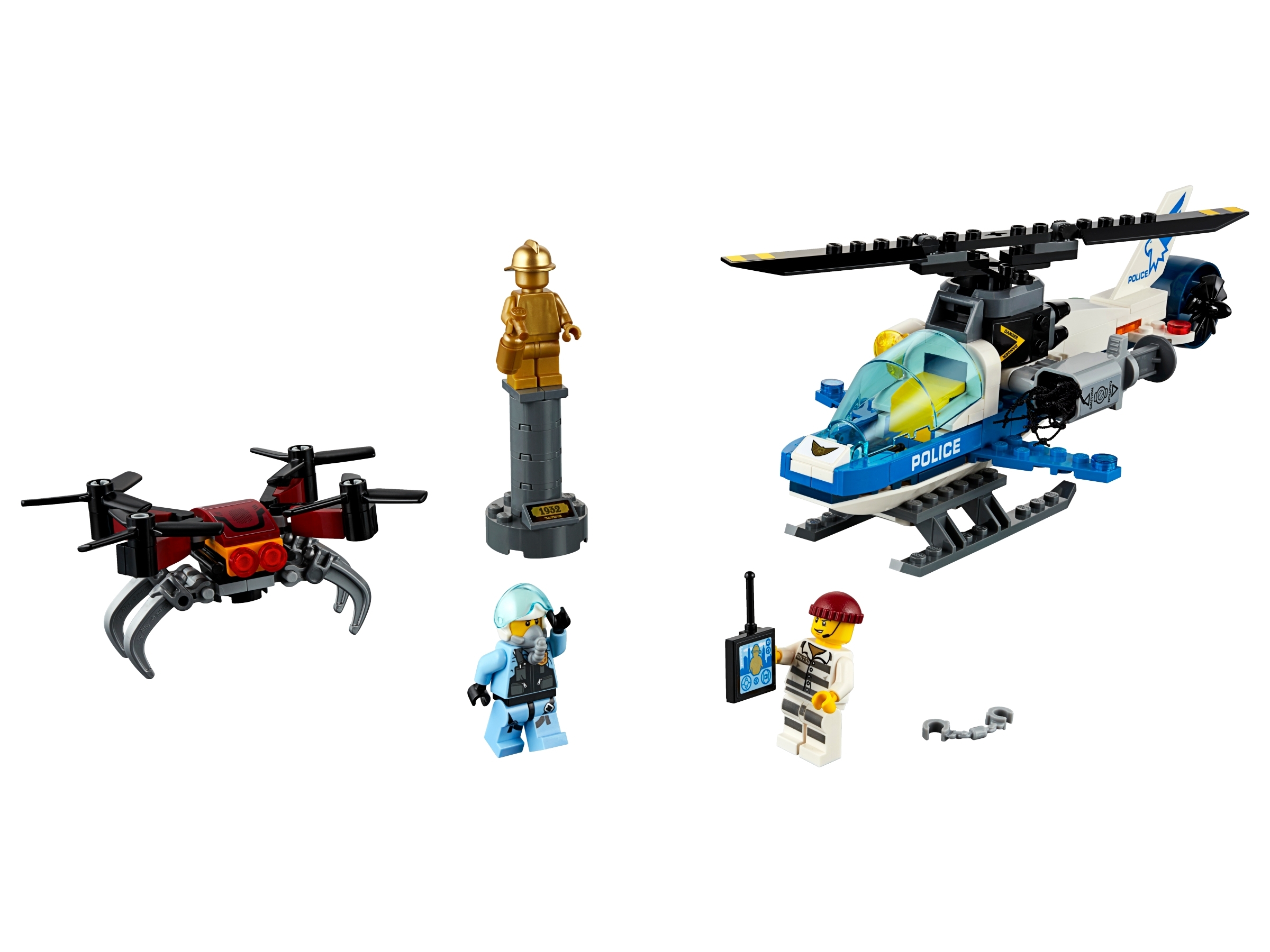 Klocki Lego City 60207 Pościg policyjnym dronem