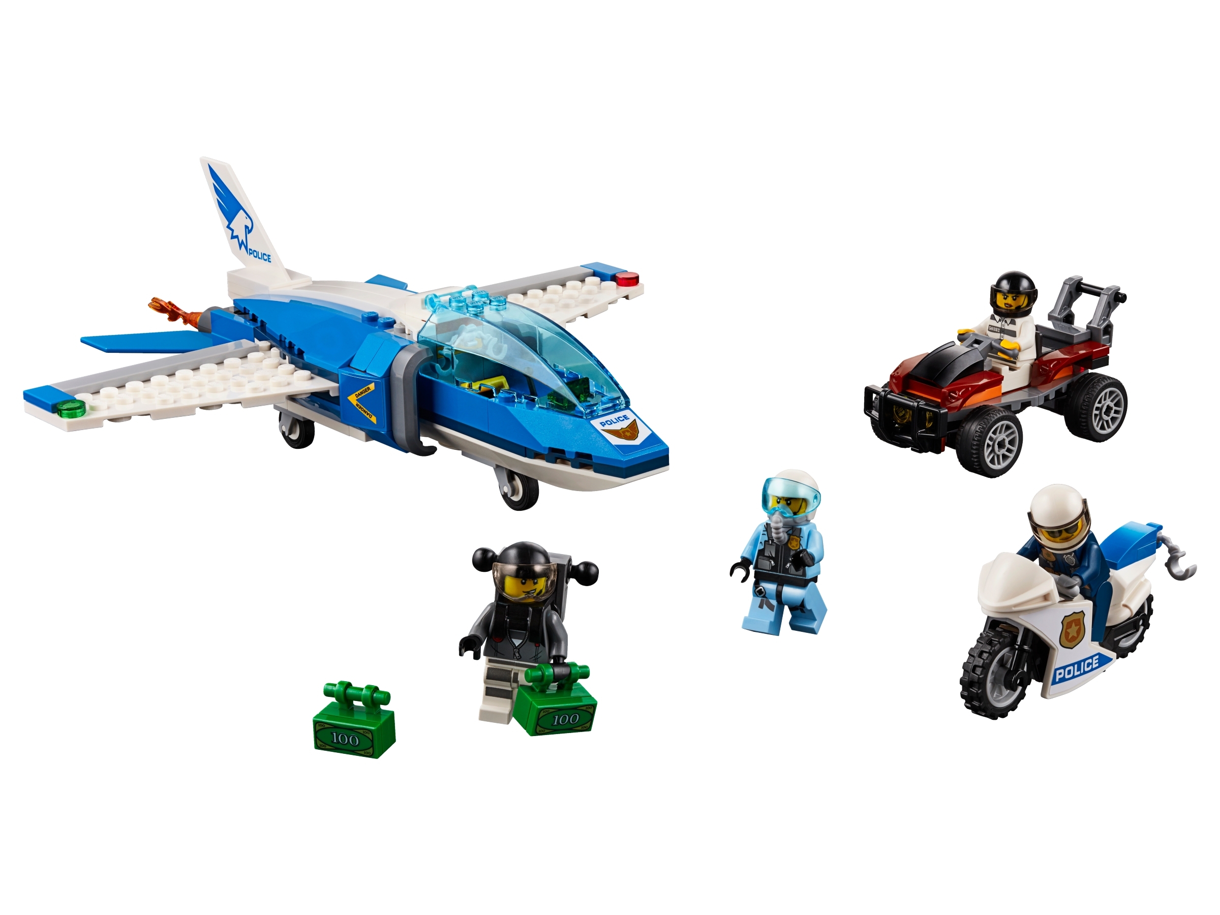 Klocki LEGO City Aresztowanie spadochroniarza (60208)