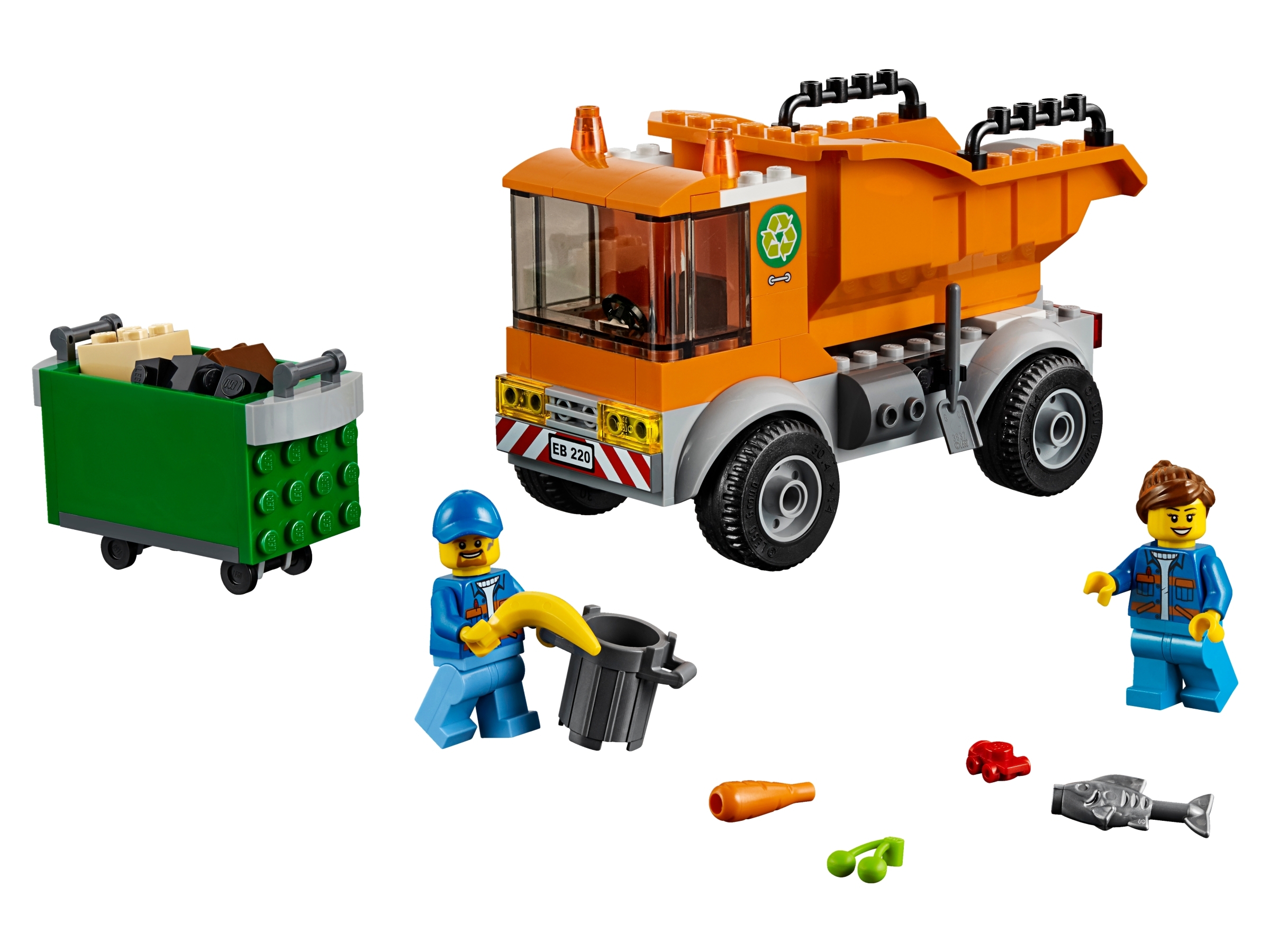 Klocki Lego City 60220 Śmieciarka
