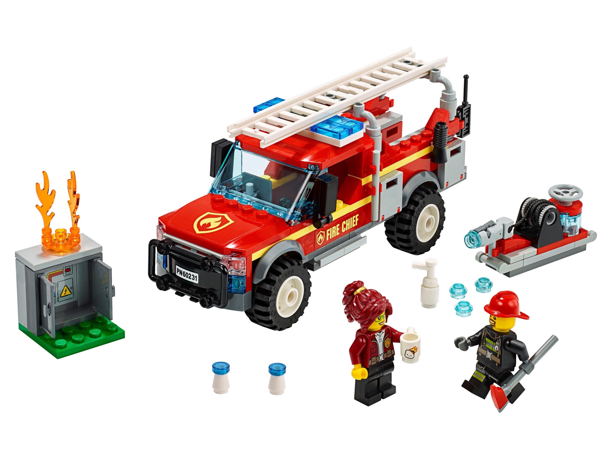 Klocki LEGO City - Terenówka komendantki straży pożarnej (60231)