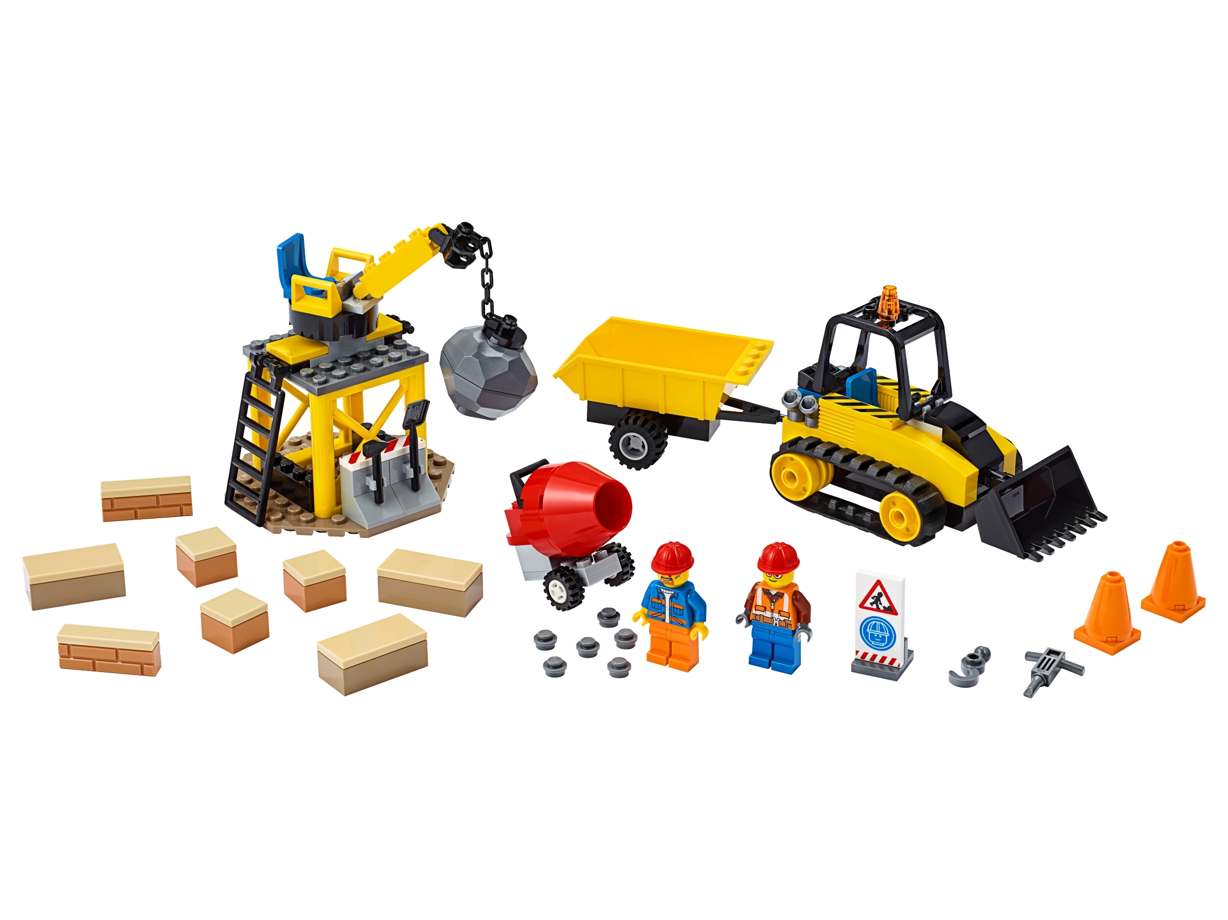 Klocki LEGO 60252 - Buldożer budowlany CITY LEGO