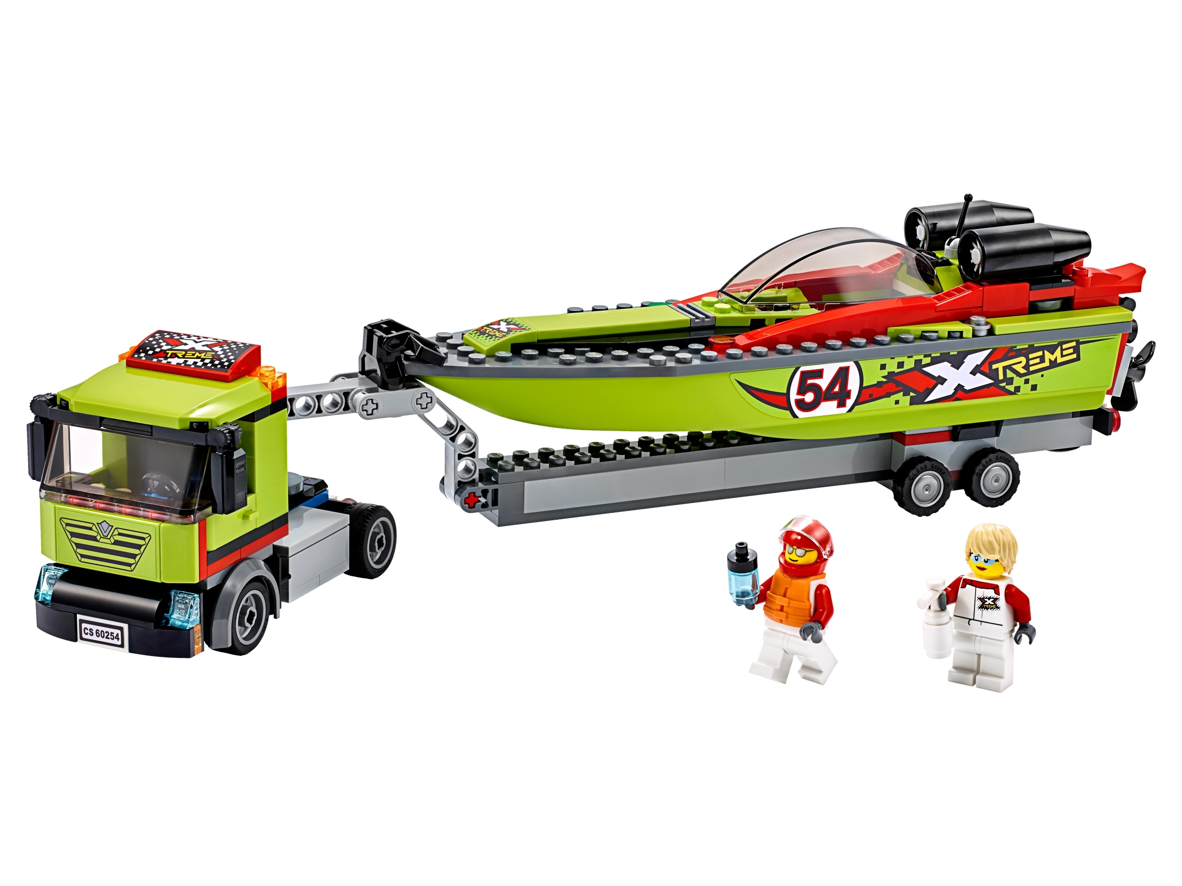 LEGO City Transporter łodzi wyścigowej 60254