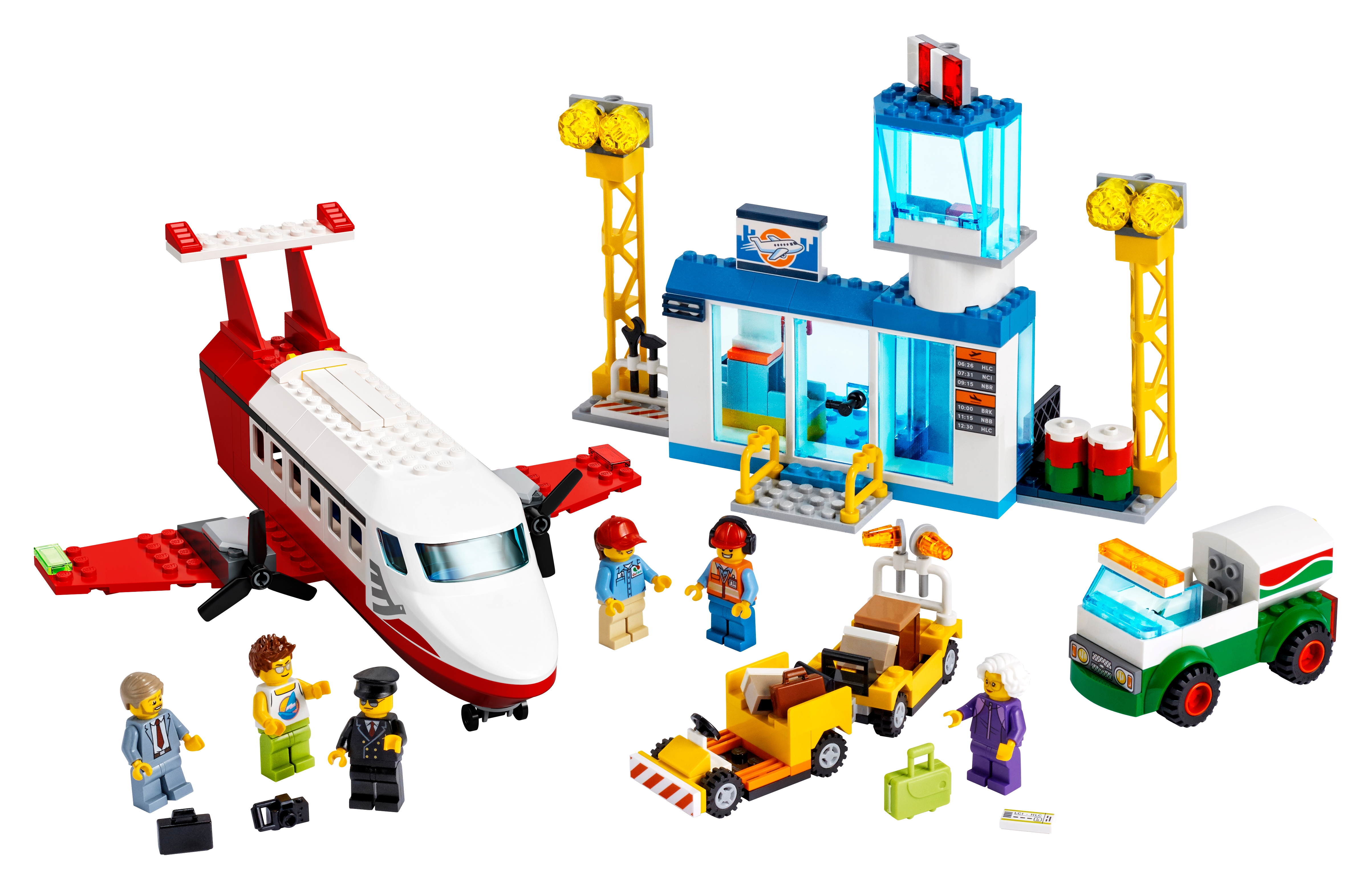 LEGO City Lotnisko Centralny port lotniczy 60261