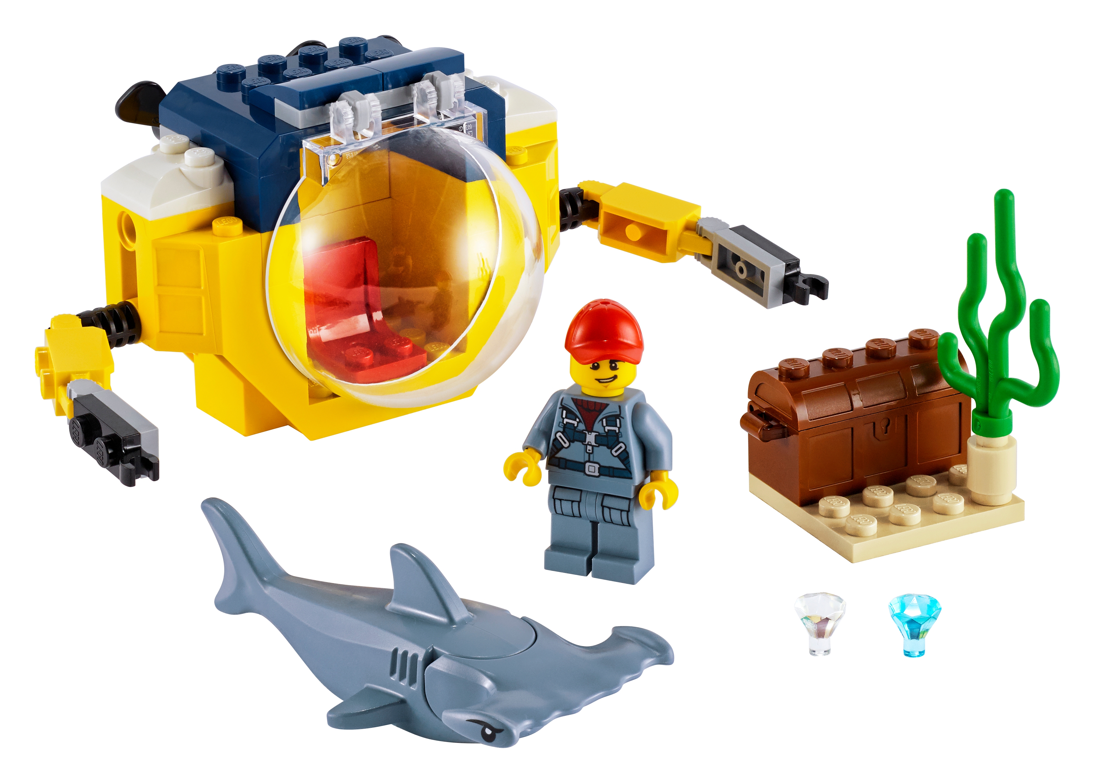 LEGO City Oceaniczna miniłódź podwodna 60263