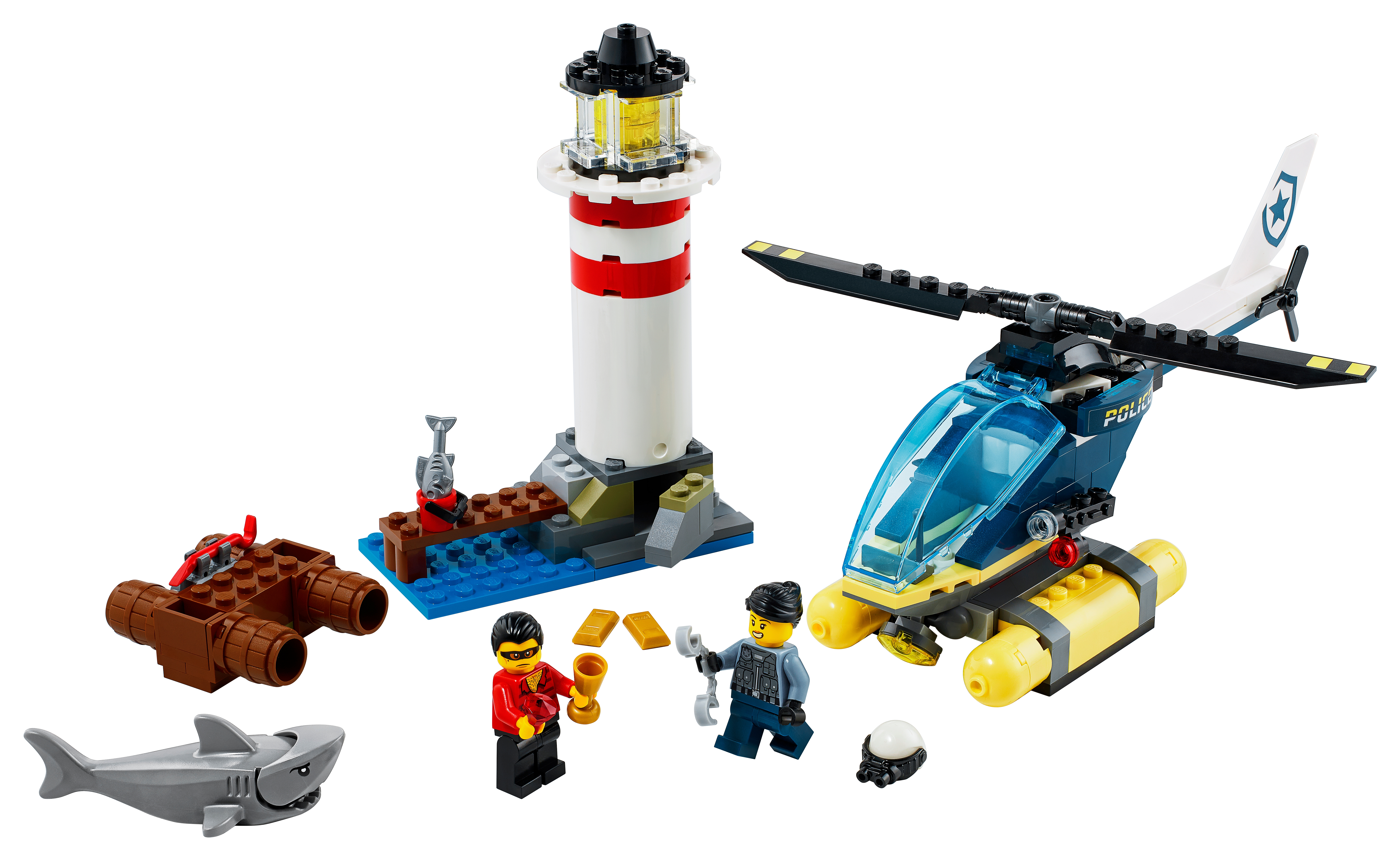 LEGO City 60274 Policja specjalna i zatrzymanie w latarni morskiej