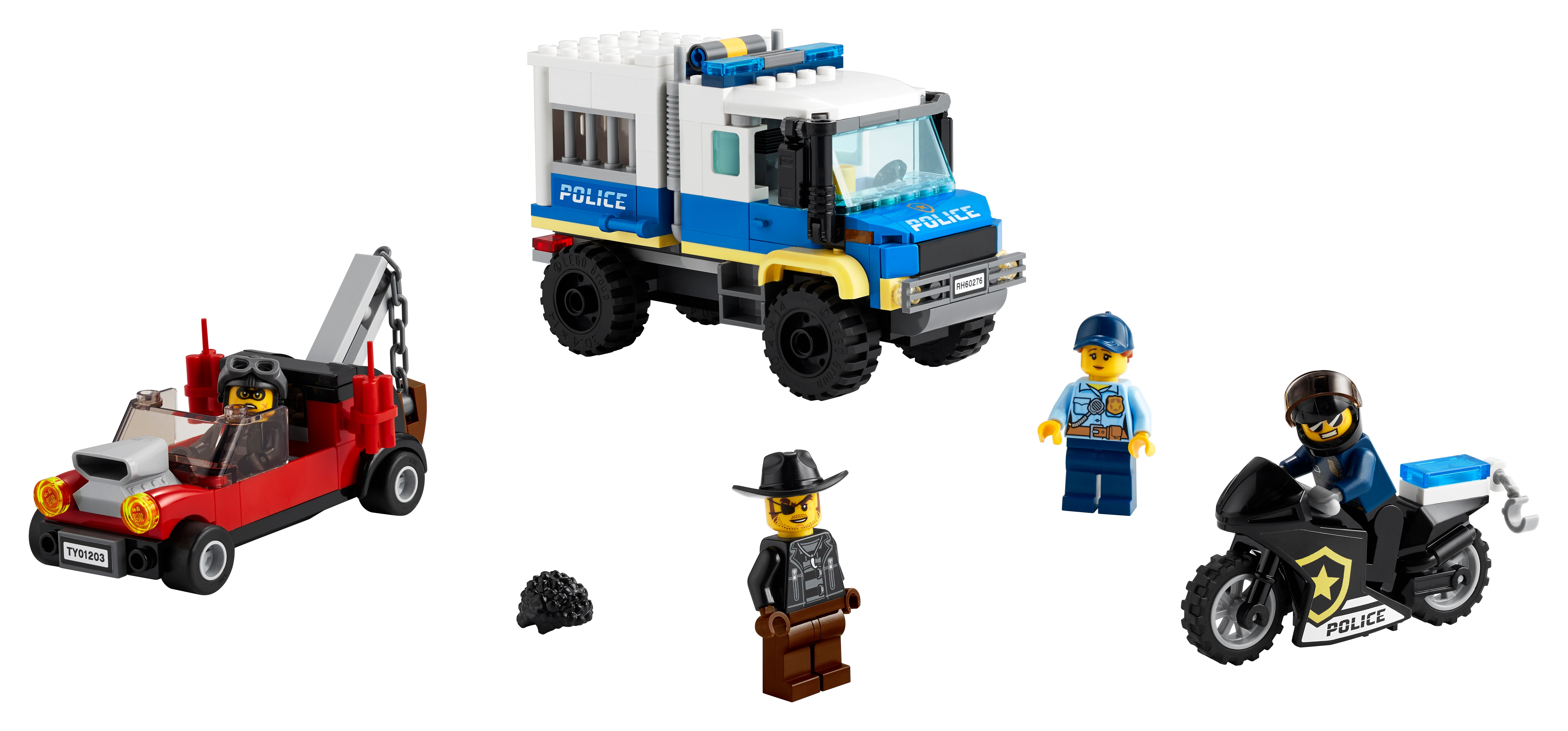 LEGO City 60276 - Policyjny konwój więzienny