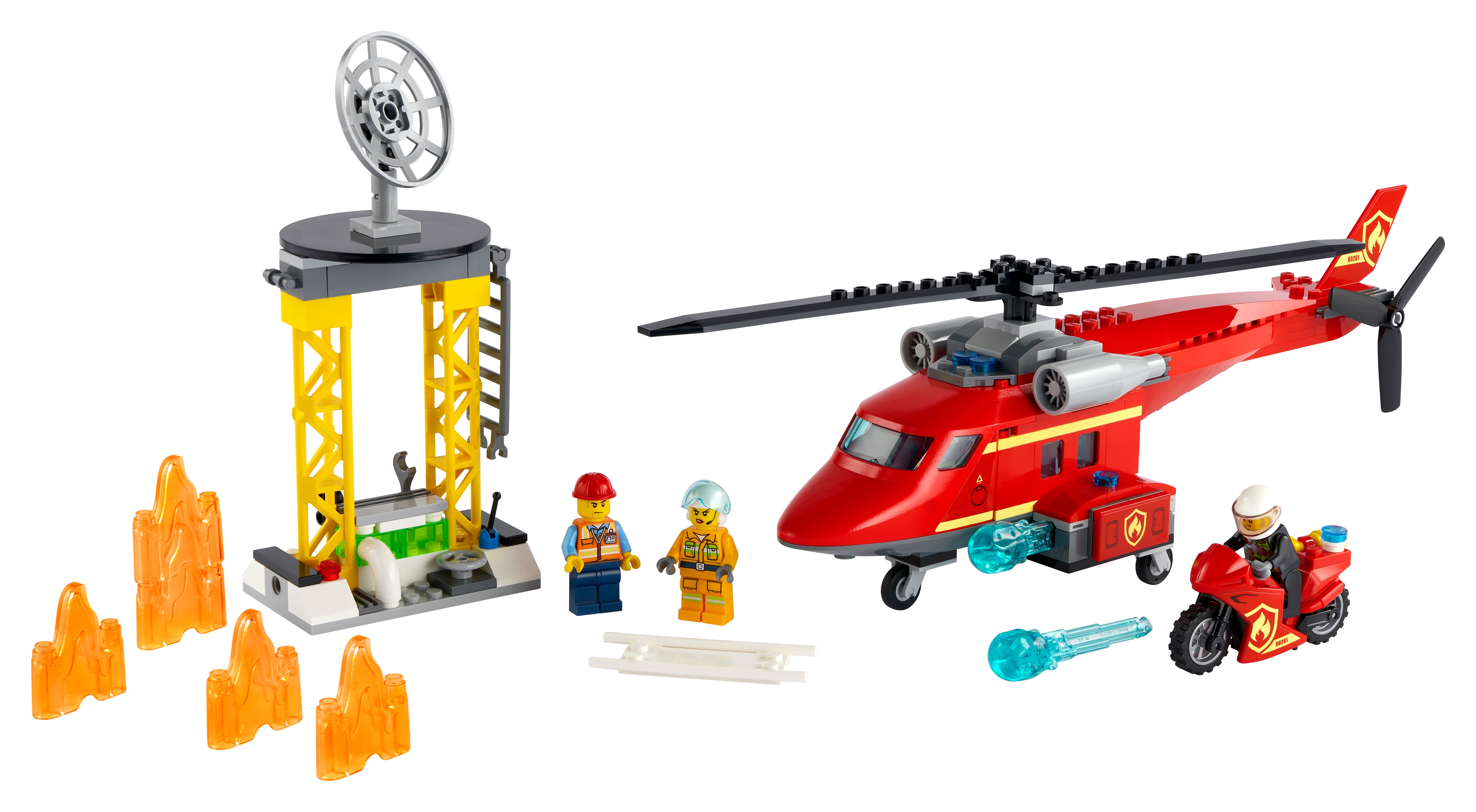 LEGO City 60281 - Strażacki helikopter ratunkowy