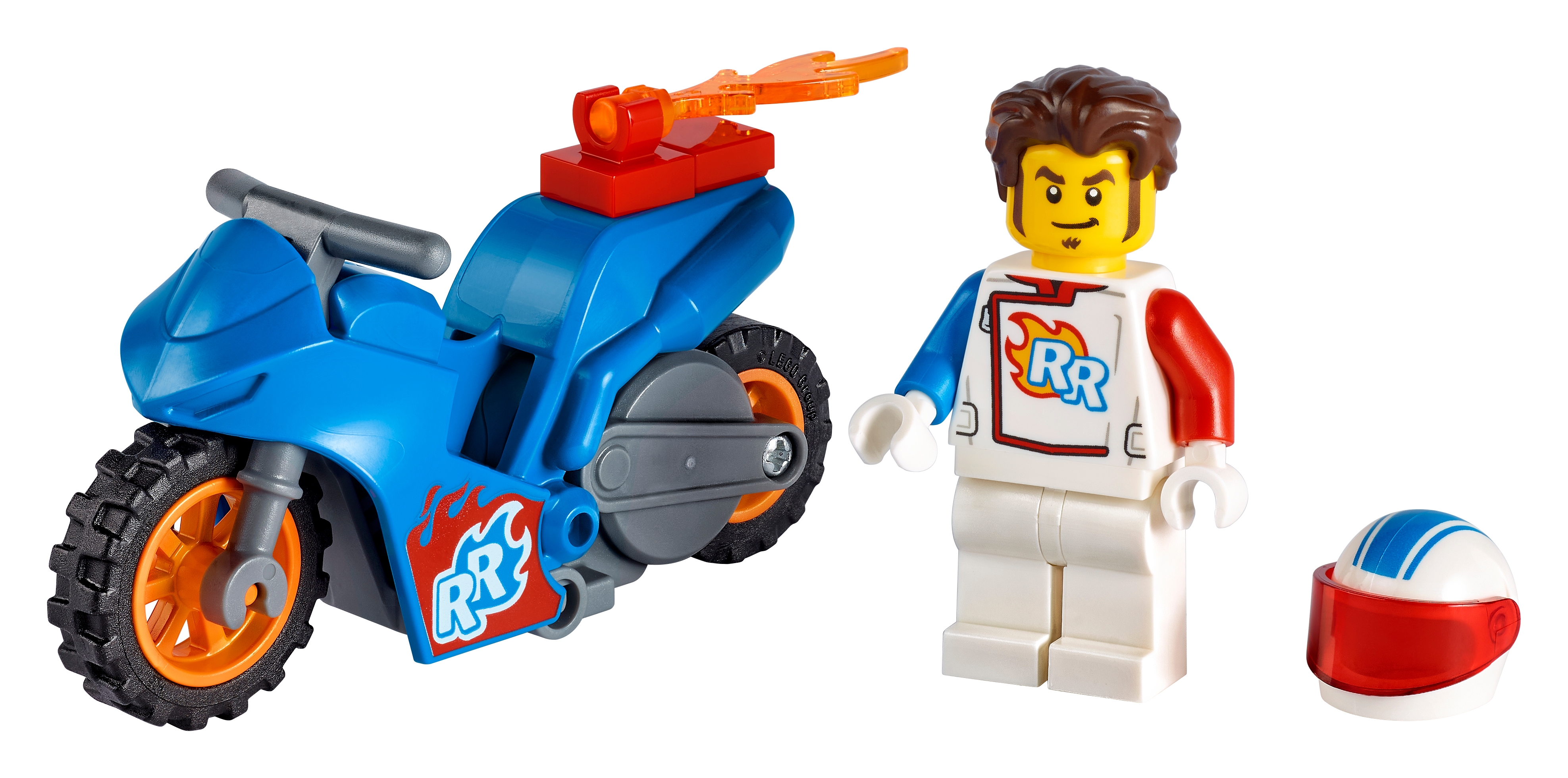LEGO City 60298 - Rakietowy motocykl kaskaderski