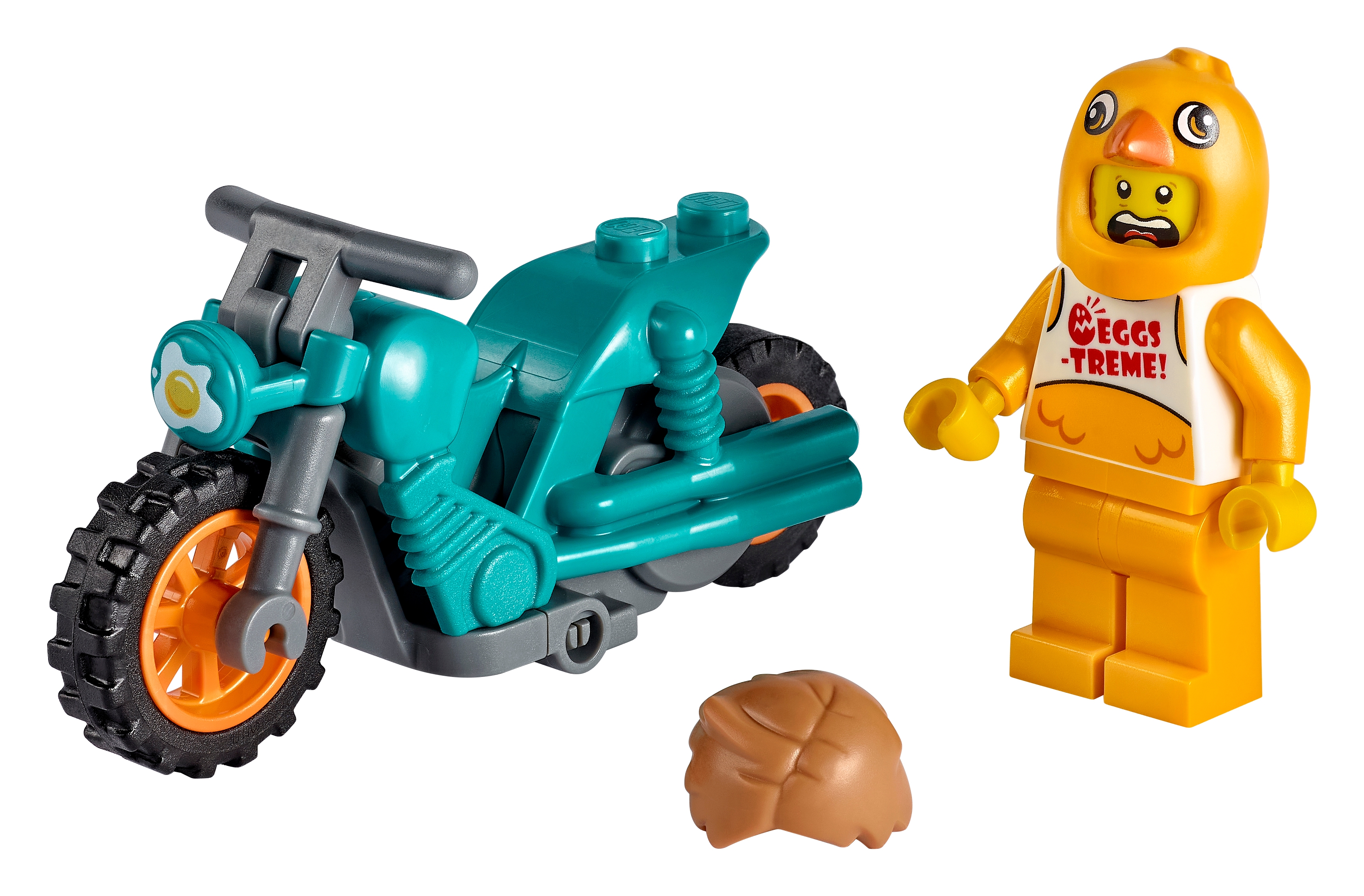 LEGO City 60310 - Motocykl kaskaderski z kurczakiem