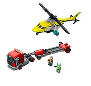 LEGO City 60343 - Laweta helikoptera ratunkowego