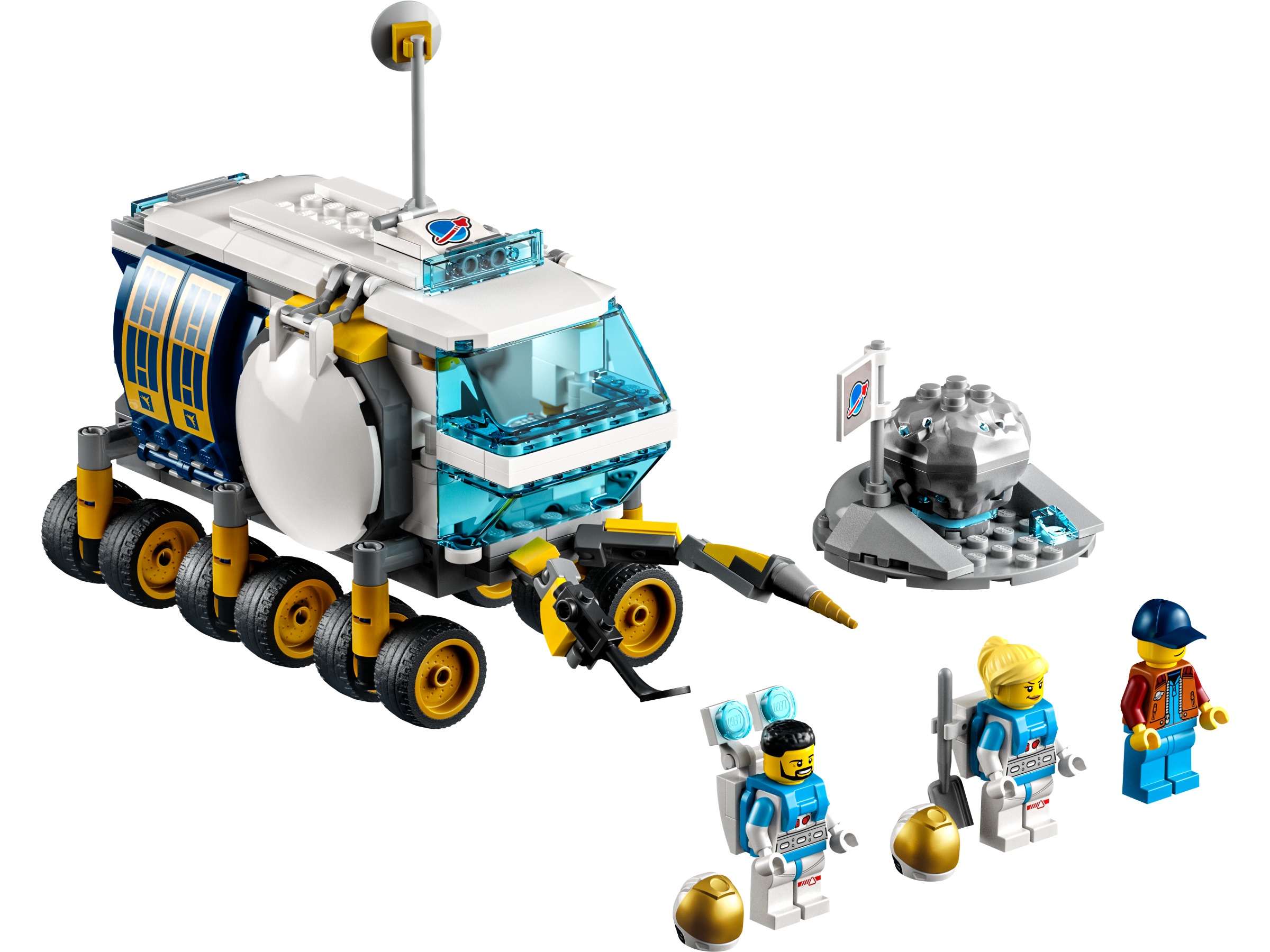 LEGO City 60348 - Łazik księżycowy