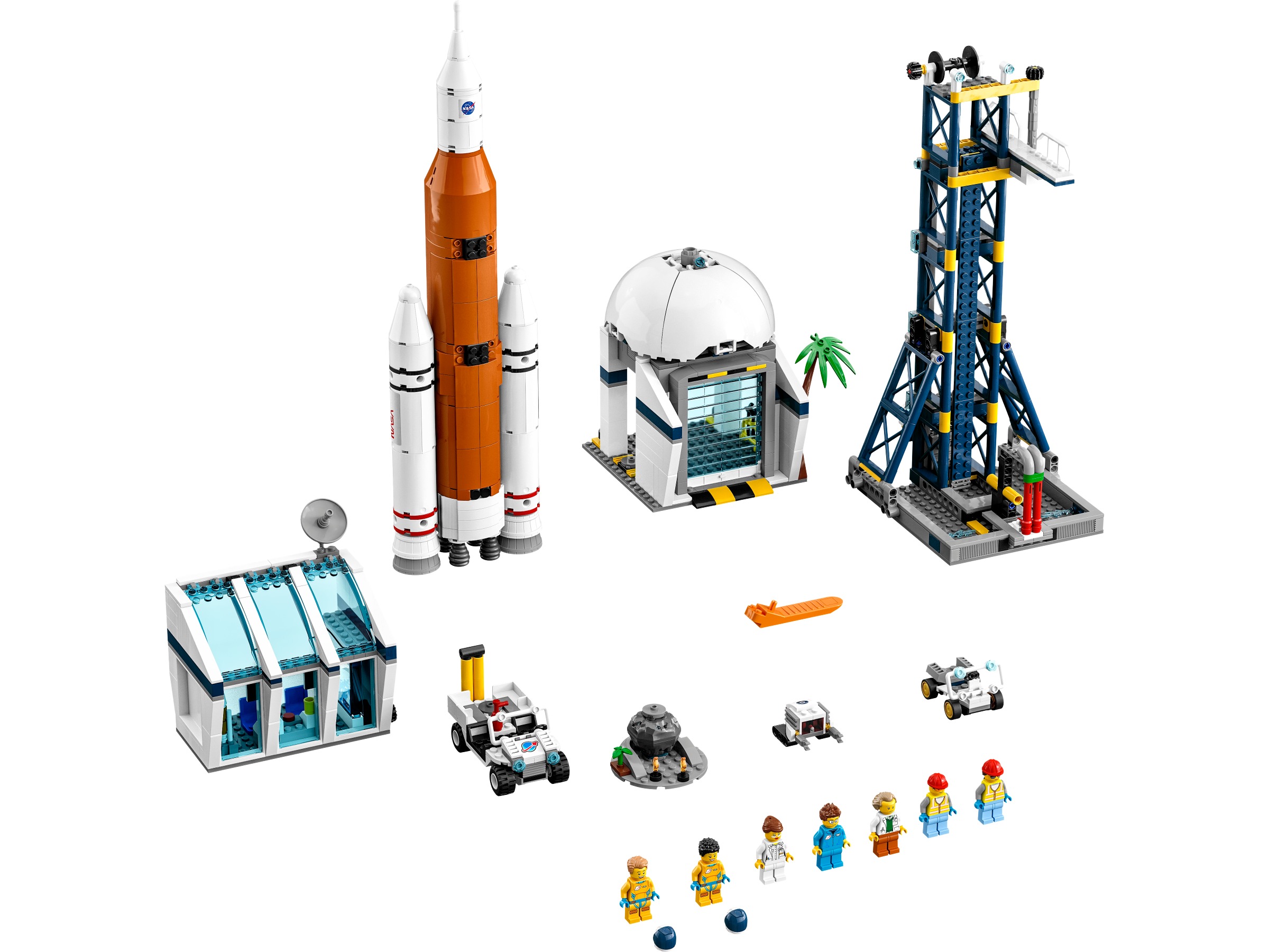 LEGO City 60351 - Start rakiety z kosmodromu