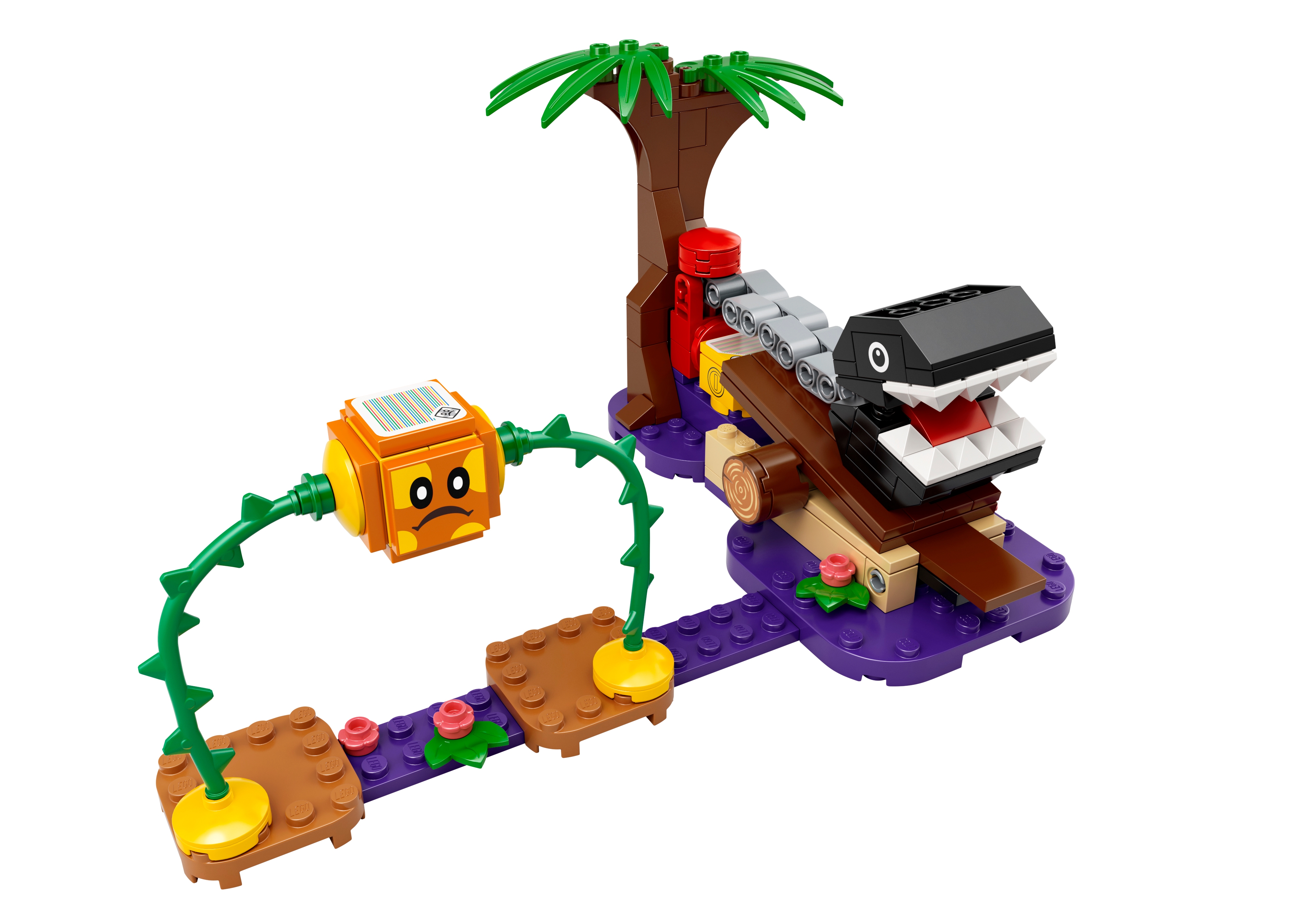 LEGO Super Mario 71381 - Spotkanie z Chain Chompem w dżungli