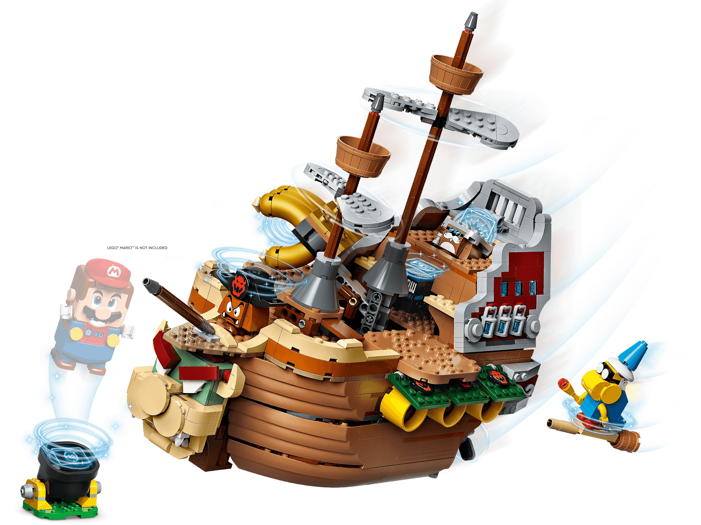 LEGO Super Mario 71391 - Sterowiec Bowsera