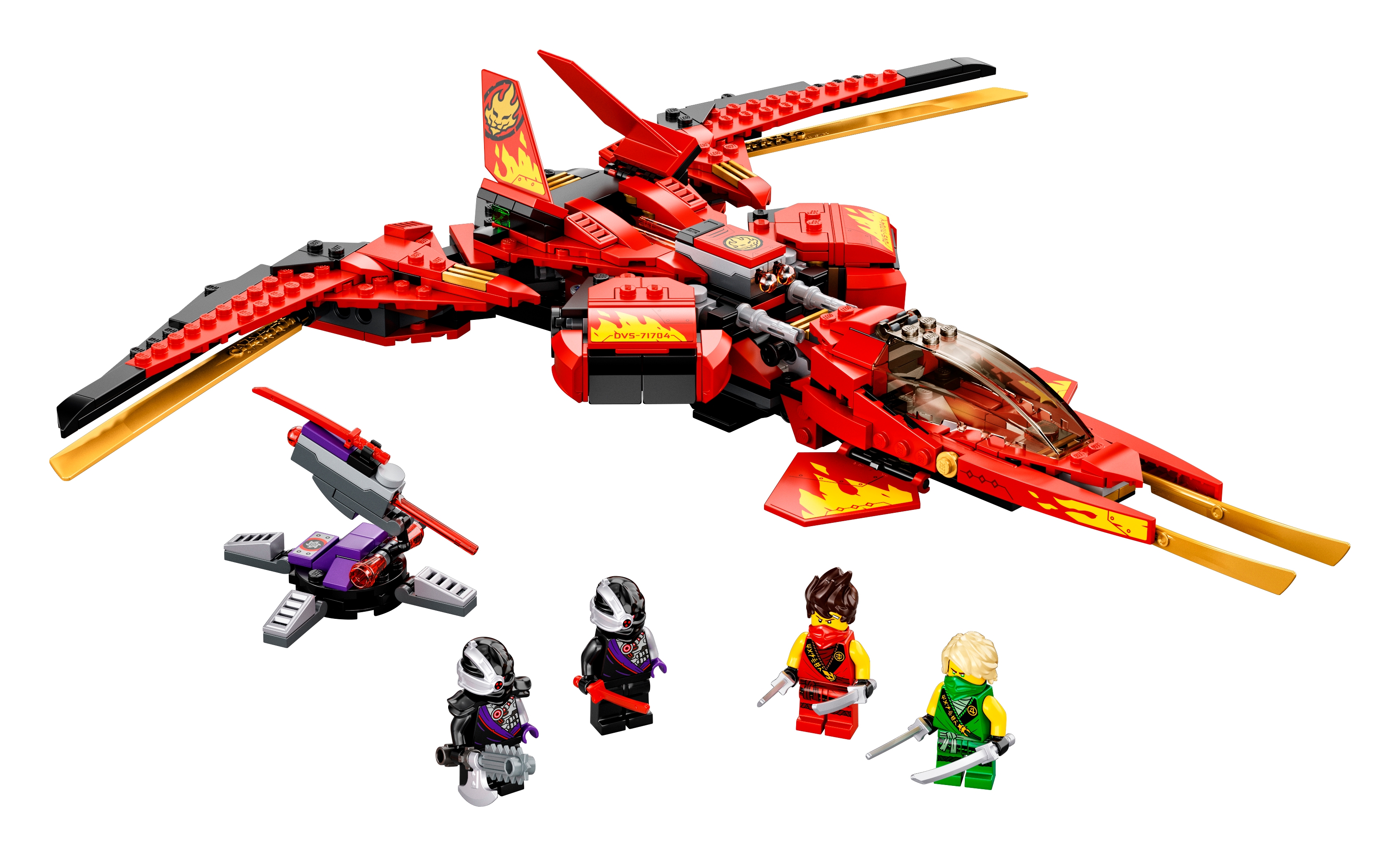LEGO Ninjago 71704 - Pojazd bojowy Kaia