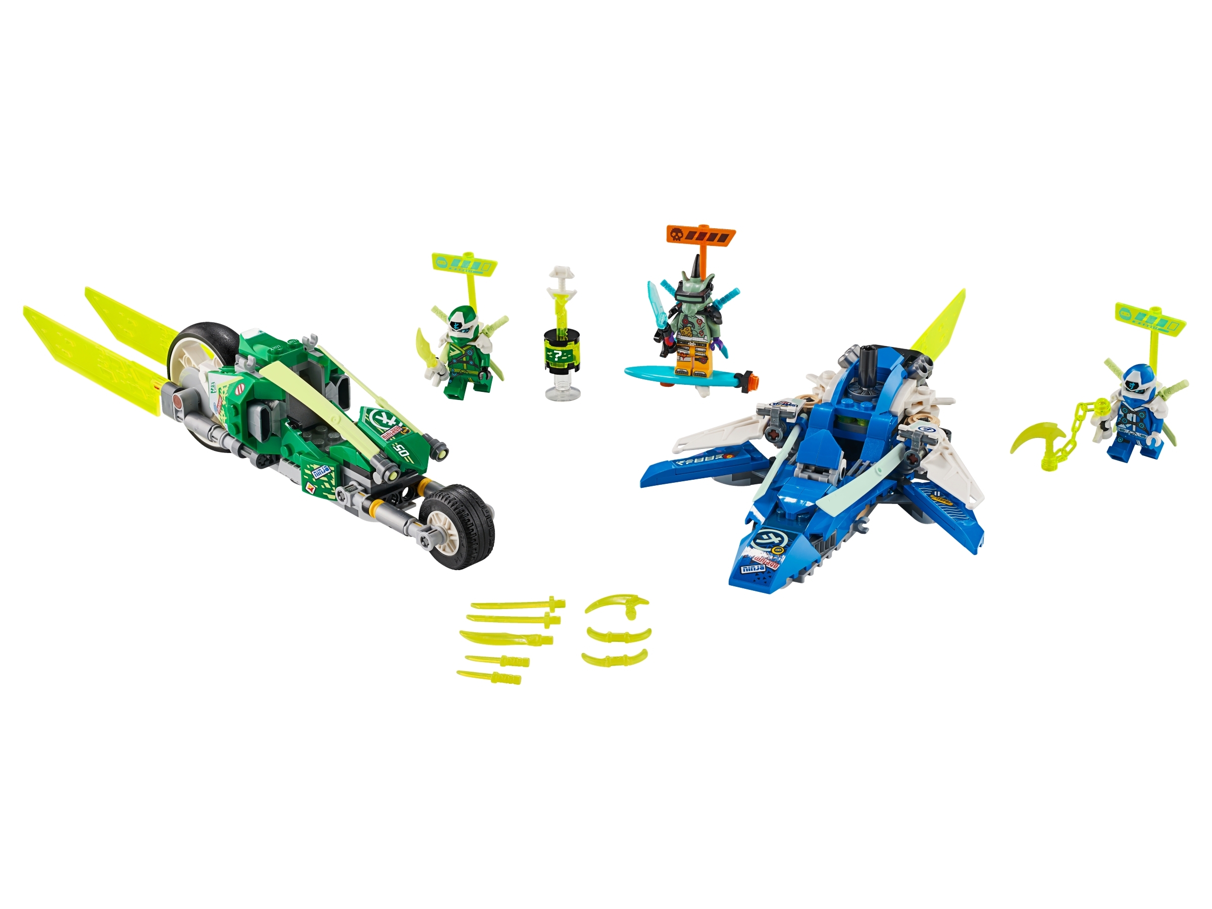 Klocki LEGO 71709 - Wyścigówki Jaya i Lloyda NINJAGO LEGO