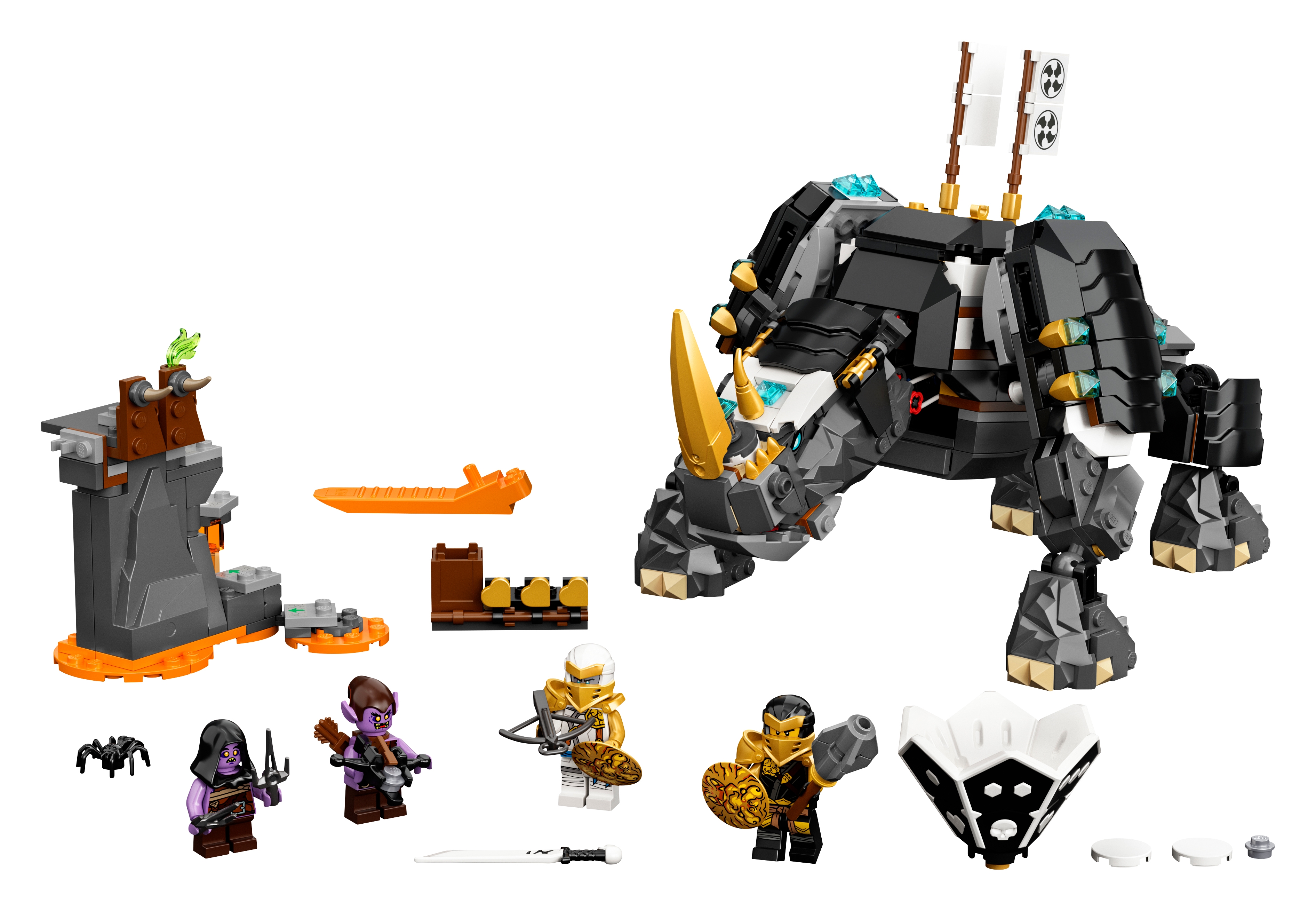 LEGO Ninjago 71719 - Rogaty stwór Zane'a