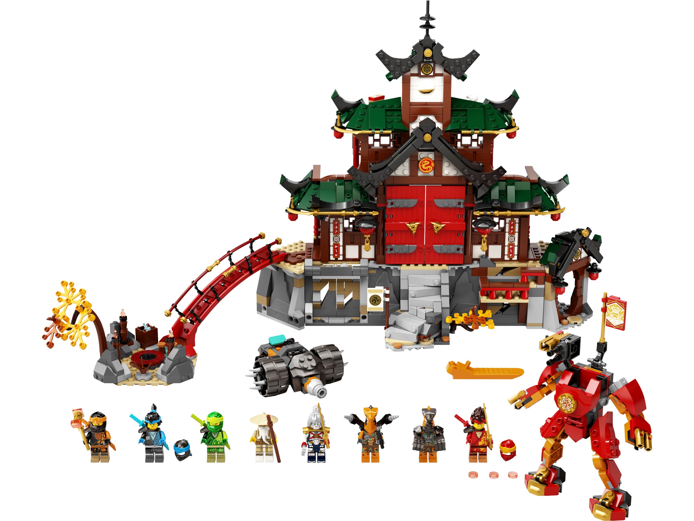 LEGO Ninjago 71767 - Dojo ninja w świątyni