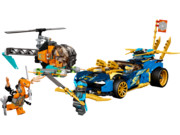 LEGO Ninjago 71776 - Wyścigówka EVO Jaya i Nyi
