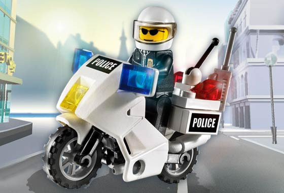 Lego City Motocykl policyjny 7235