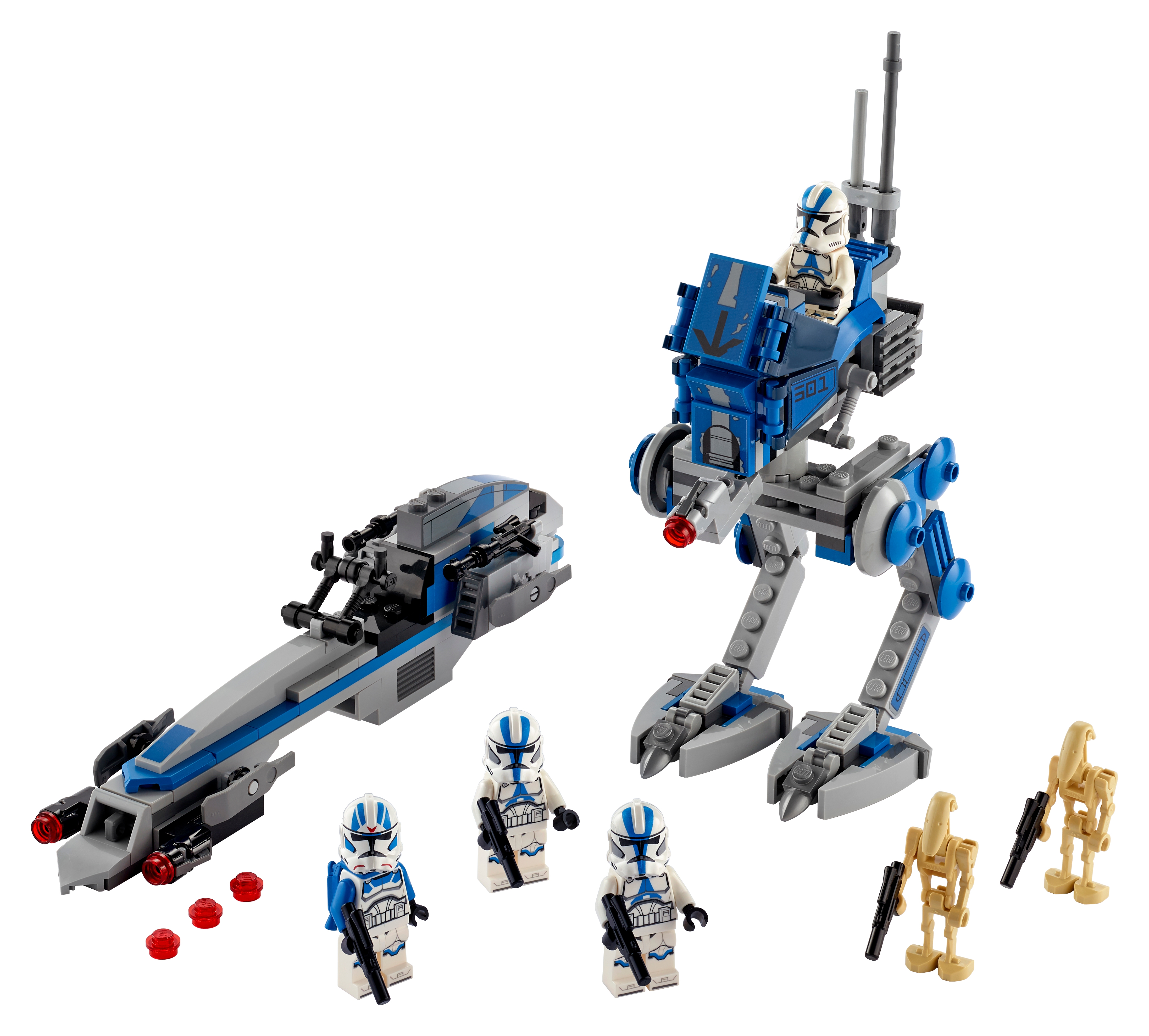 LEGO Star Wars 75280 - Żołnierze-klony z 501. legionu