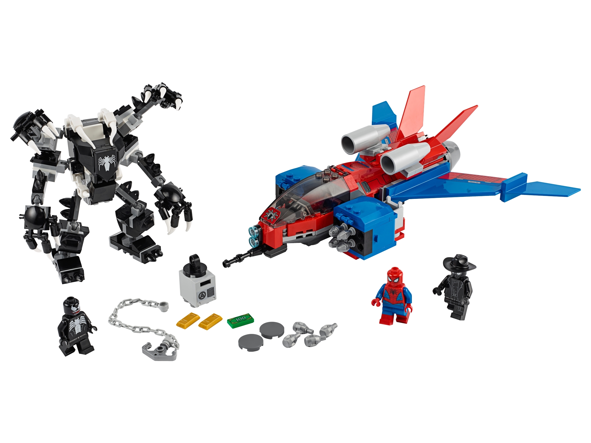 LEGO 76150 SUPER HEROES Pajęczy odrzutowiec kontra Mech Venoma