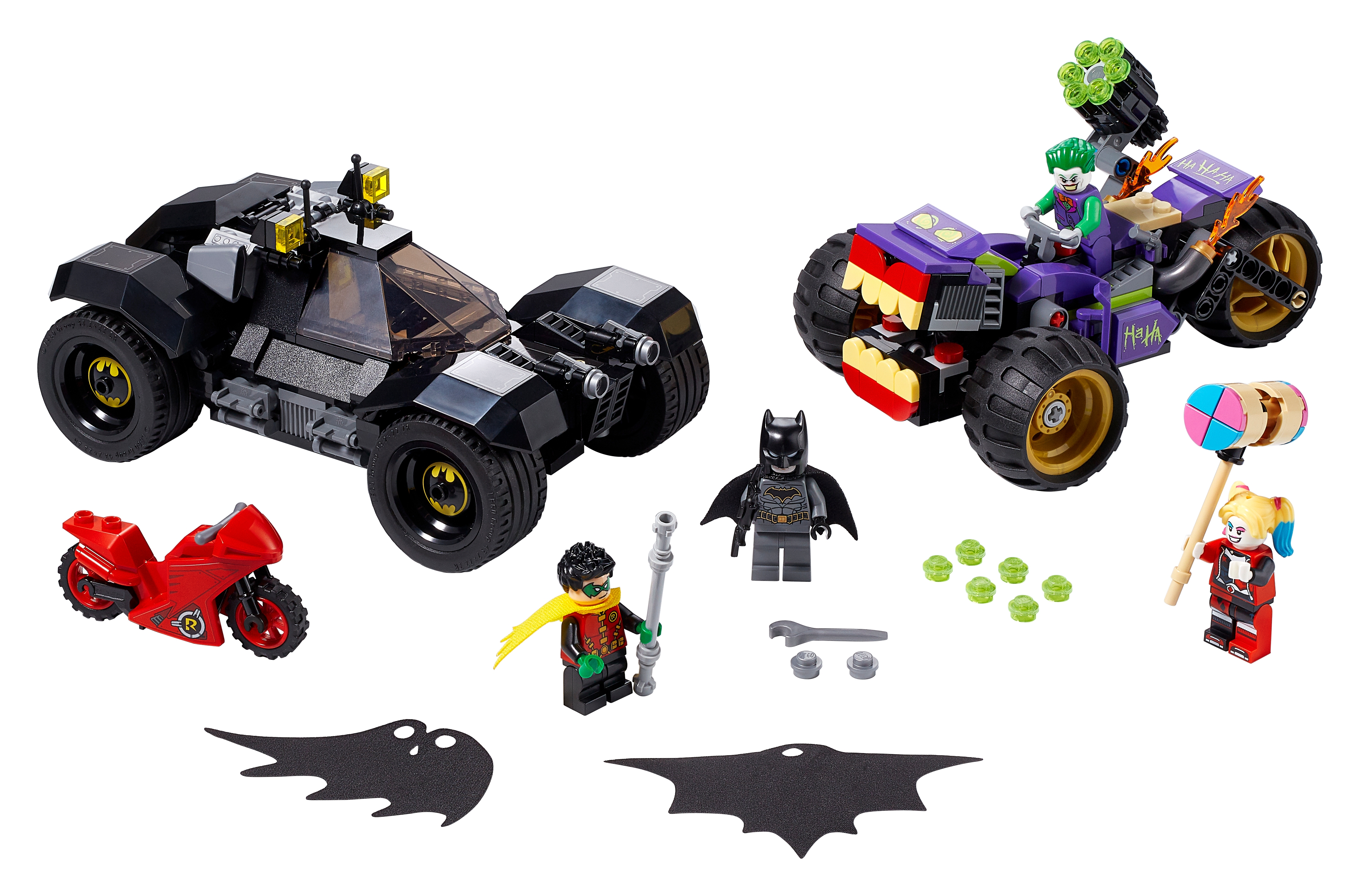 LEGO DC Super Heroes 76159 - Trójkołowy motocykl Jokera