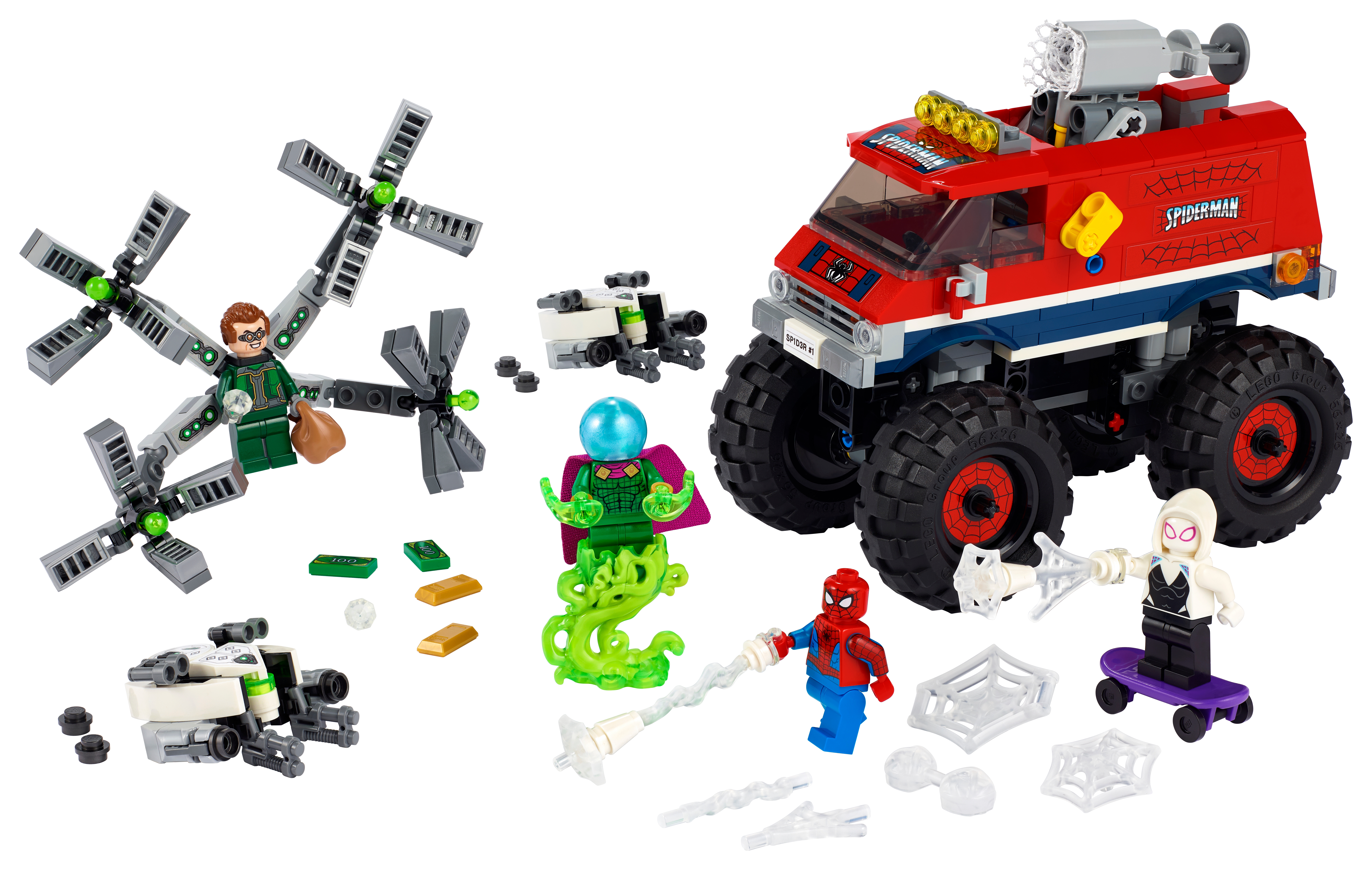 LEGO spider man 76174 Spider-Man's Monster Truck vs. Mysterio