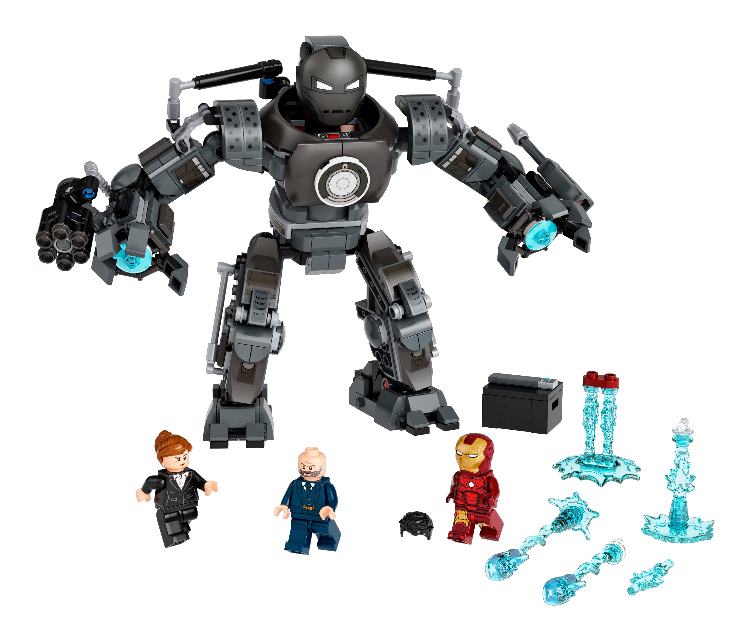 LEGO Marvel Super Heroes 76190 - Iron Man: zadyma z Iron Mongerem