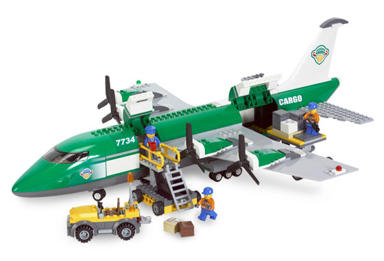 Lego City Samolot transportowy 7734
