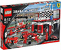 Lego Racers Ferrari finish line 8672