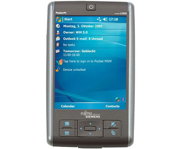 Palmtop Fujitsu Siemens Pocket LOOX n520