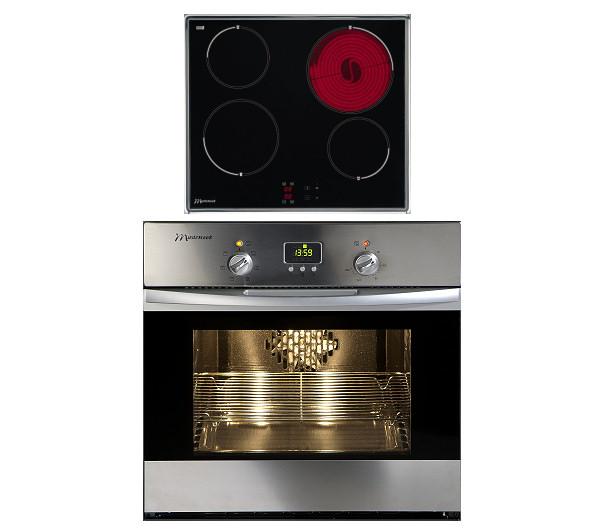 Piekarnik z płytą ceramiczną Mastercook M5E X + C3 D60 X