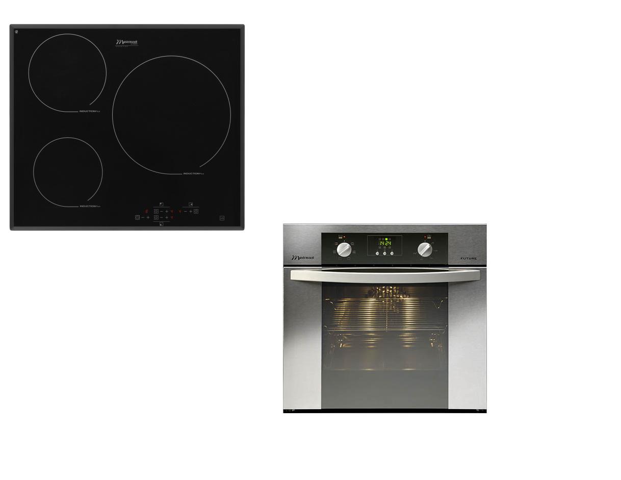 Piekarnik z płytą indukcyjną Mastercook M6E FX + ID63 S