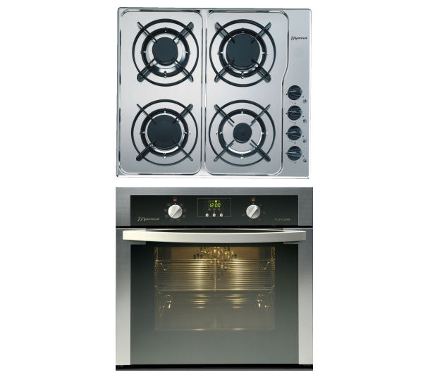 Kuchnia gazowo elektryczna Mastercook M8EKP FX + 1831X