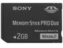 Sony Memory Stick Pro Duo MARK2 - 2 GB