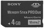 Sony Memory Stick Pro Duo MARK2 - 4 GB