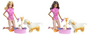 Mattel Barbie pielęgnuje zwierzaki N4890
