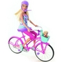 Mattel Barbie na rowerze N5852