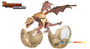 Mega Bloks Dragons Smocze jaja Rutilus Gold Armor Dragon MB-9840